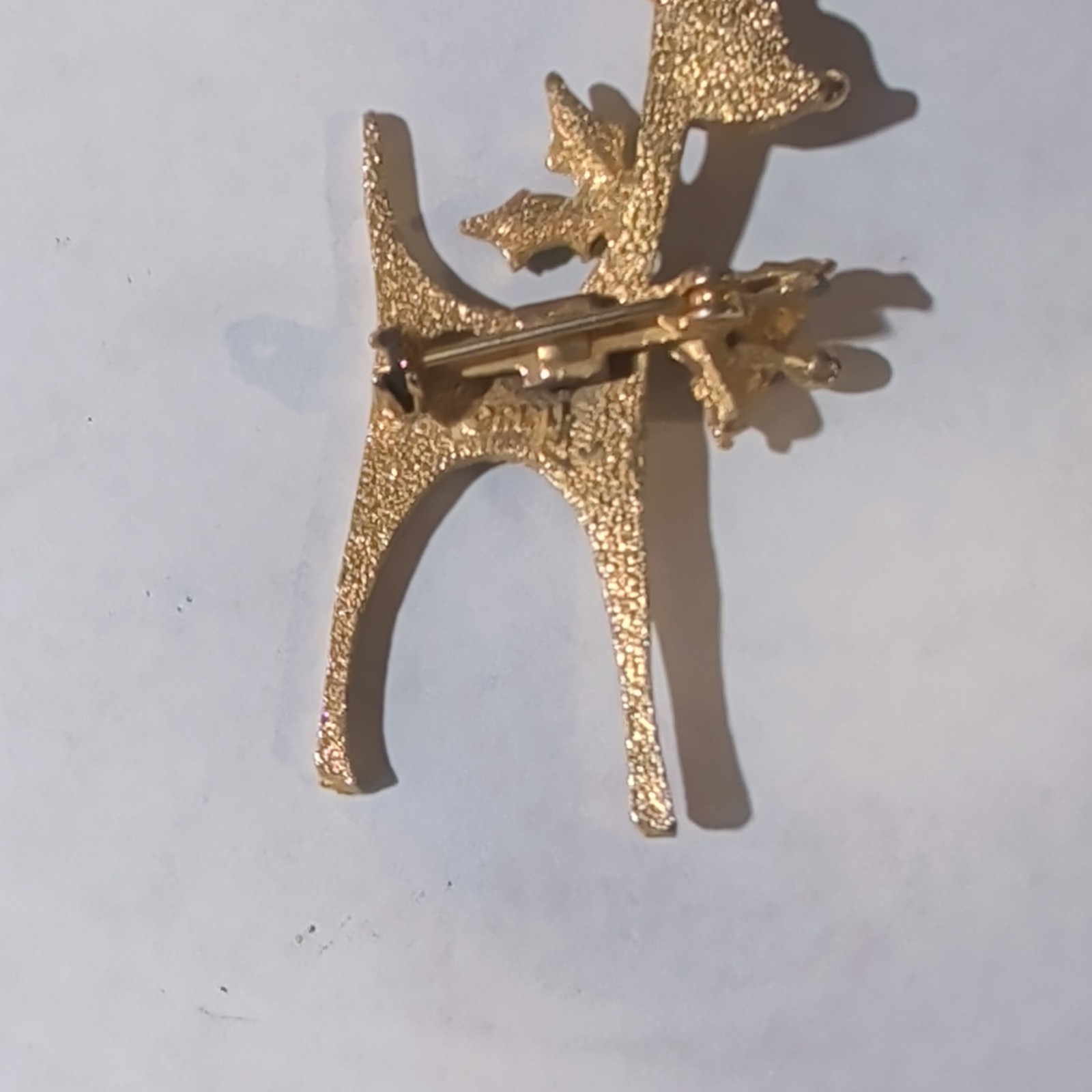 Mylu Vintage Deer Holiday Pin Brooch