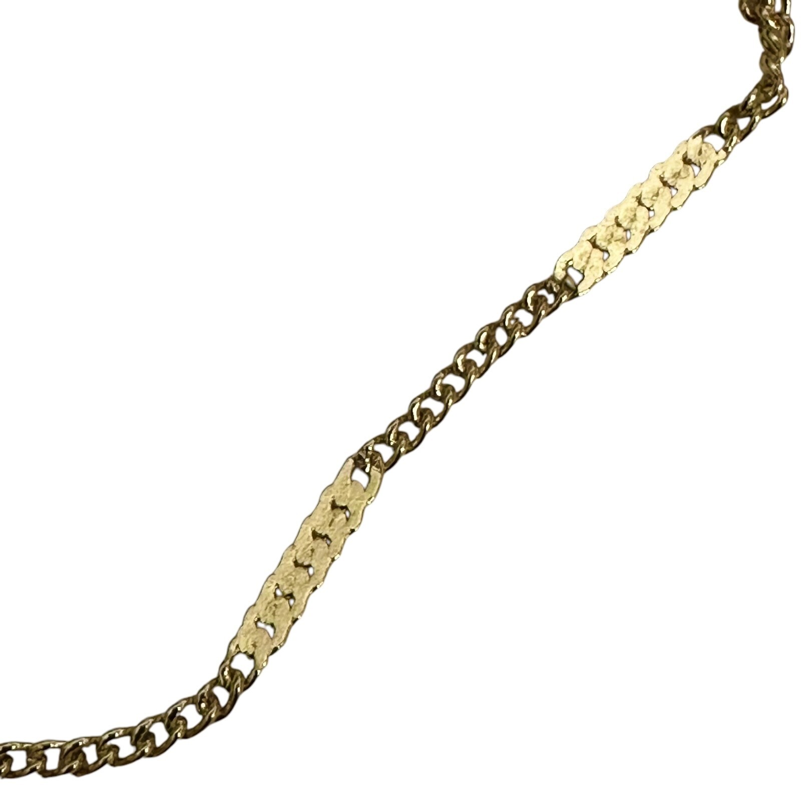 Vintage 1979 Avon Goldtone Delicate Anklet Large 9.5″ Original Box Unused