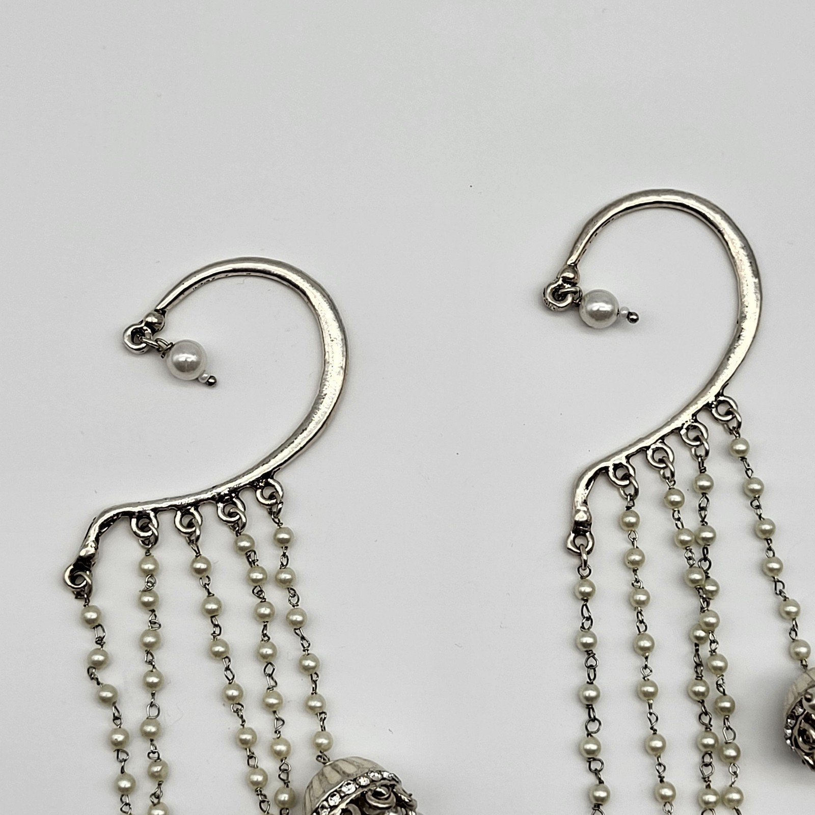 Vintage Earring Lot Long Ear Cuff Belly Dancer Hoho flamboyant Sexy