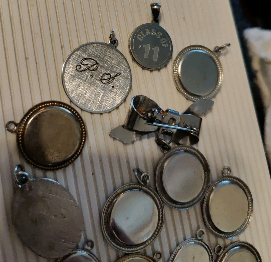 Photo Charm or Pendant Lot