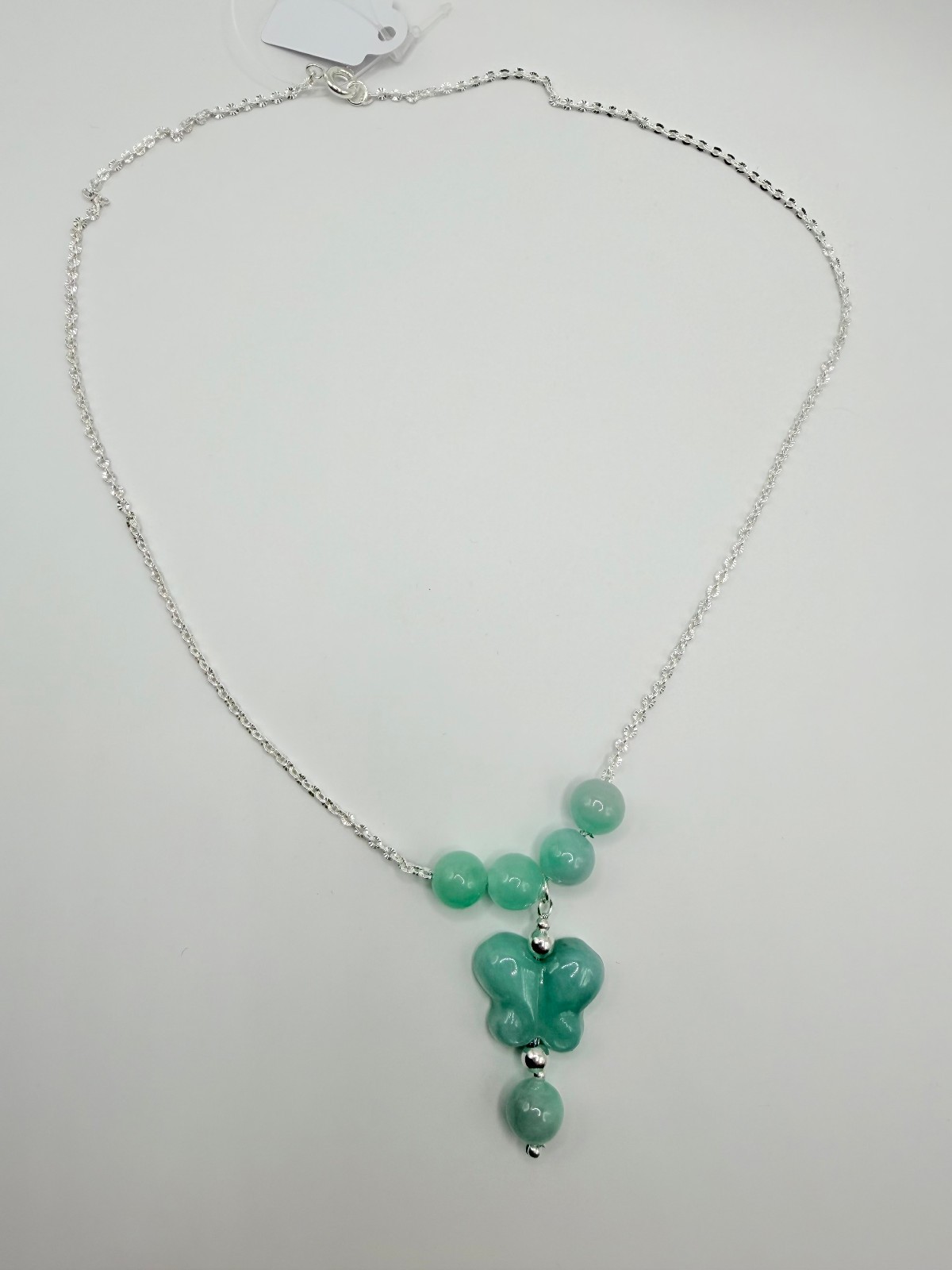 Jadeite Necklace, Jade Necklace, Authentic Jade, Natural Stone