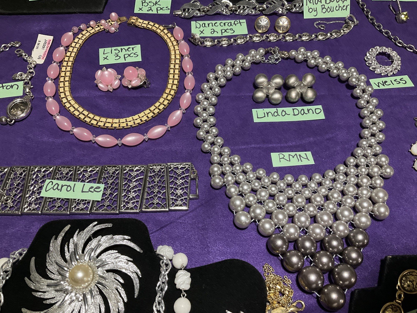 Vtg High End All Designer Signed Jewelry Lot 167 Pcs. All Wear Dior, Monet. ++