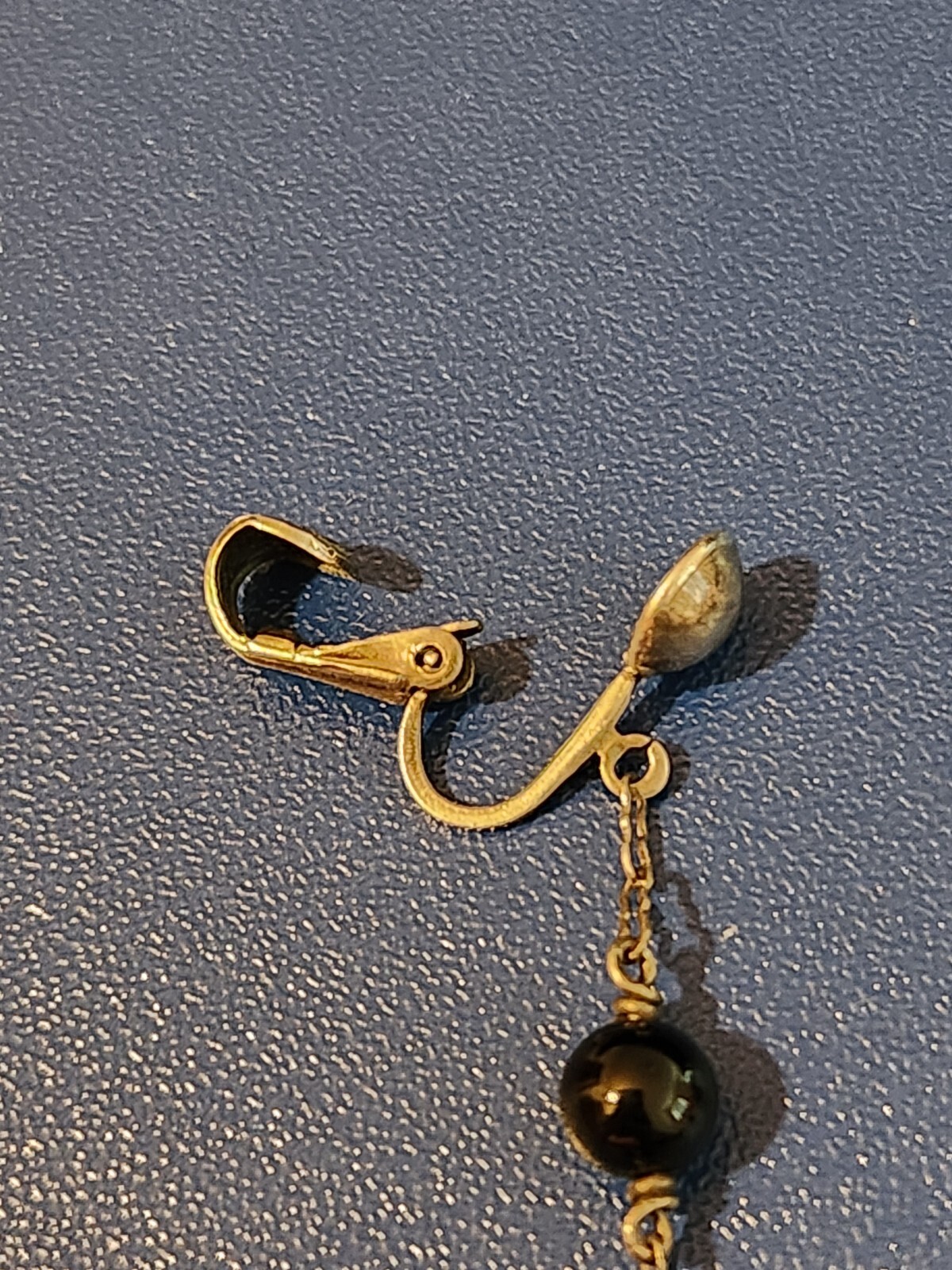 Sterling Silver Onyx Dangle Earrings