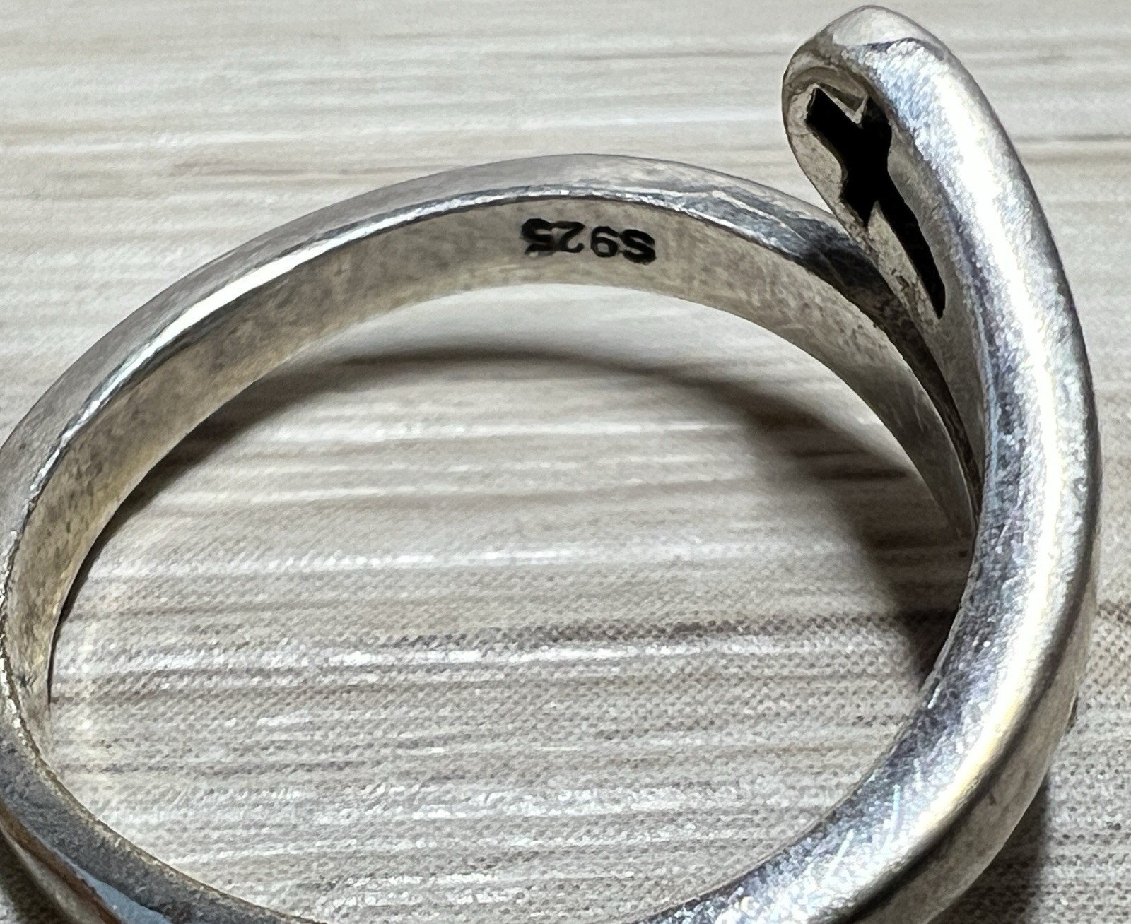 Lot of 4 Assorted Vintage Silver Rings, Assorted Sizes, 3 Marked 925
