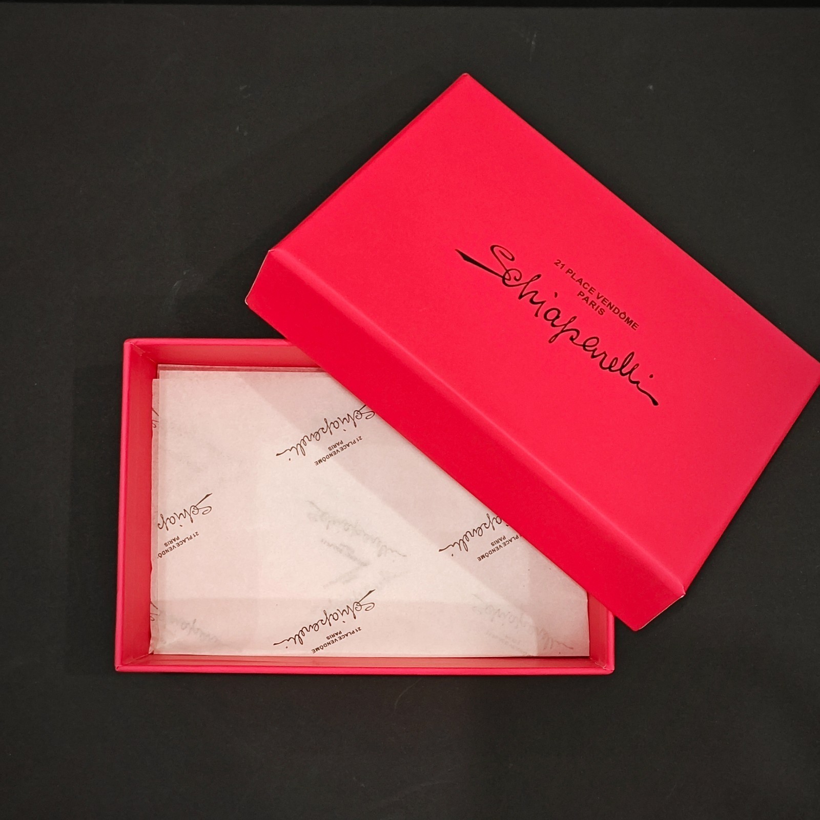 Schiaparelli Blue Eye Shape Luxurious Texture Golden Earrings WITH BOX