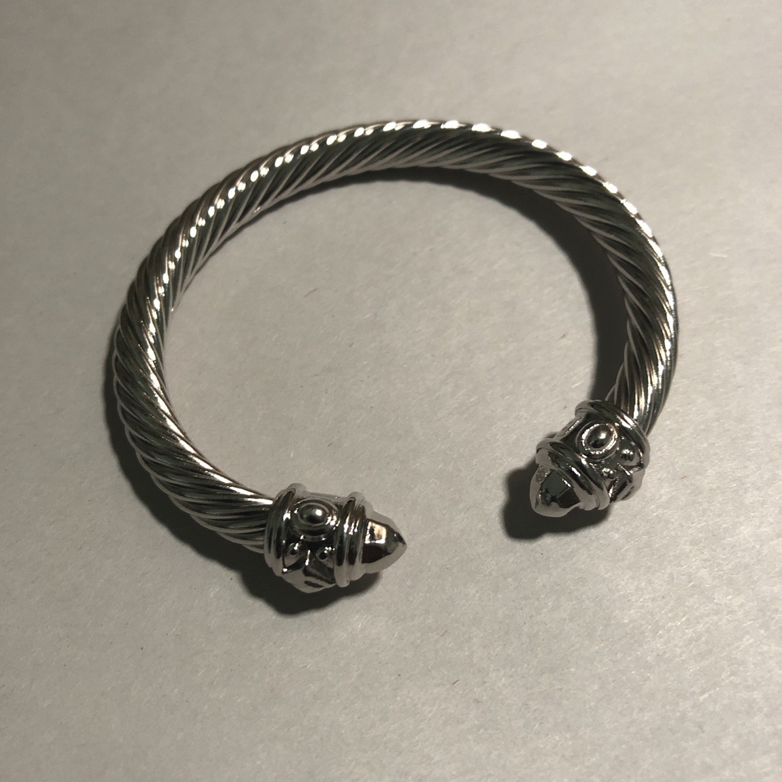 Vintage Cable Cuff Bracelet