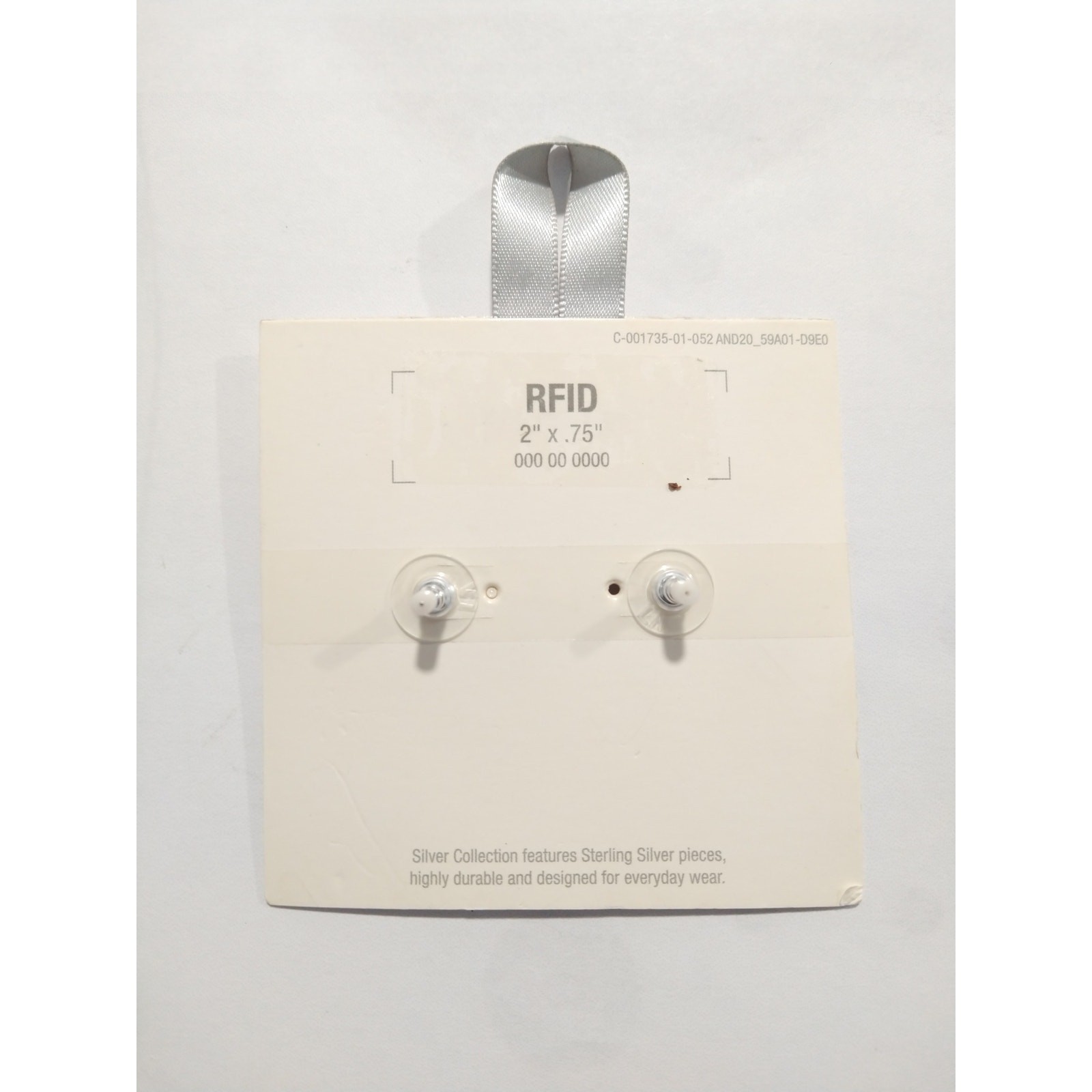 A New Day 925 Sterling Silver CZ Dainty Stud Earrings Nickel Free ES1