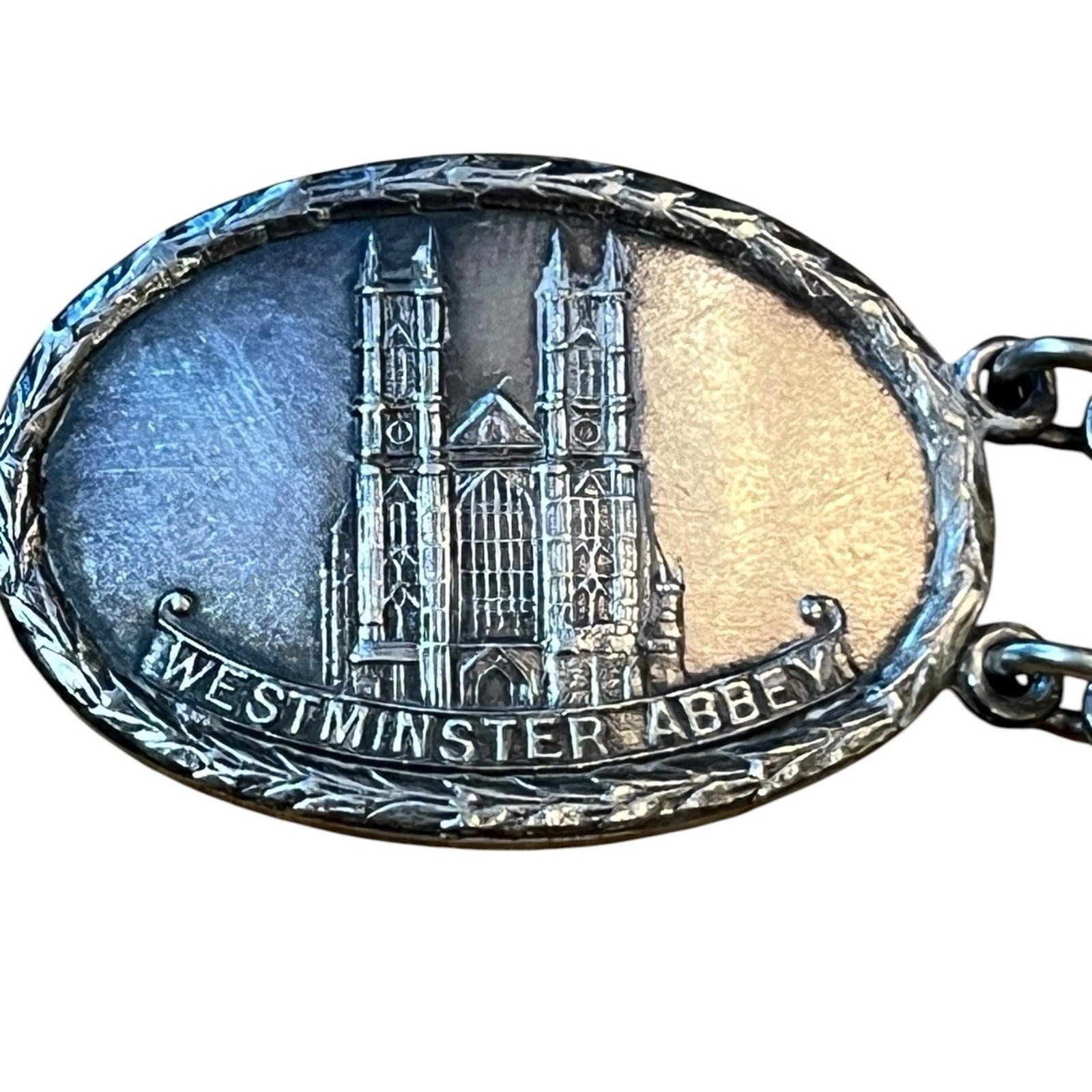 STERLING SILVER SOUVENIR LONDON ENGLAND VTG WOMENS BRACELET 7.5” Tourist Sites