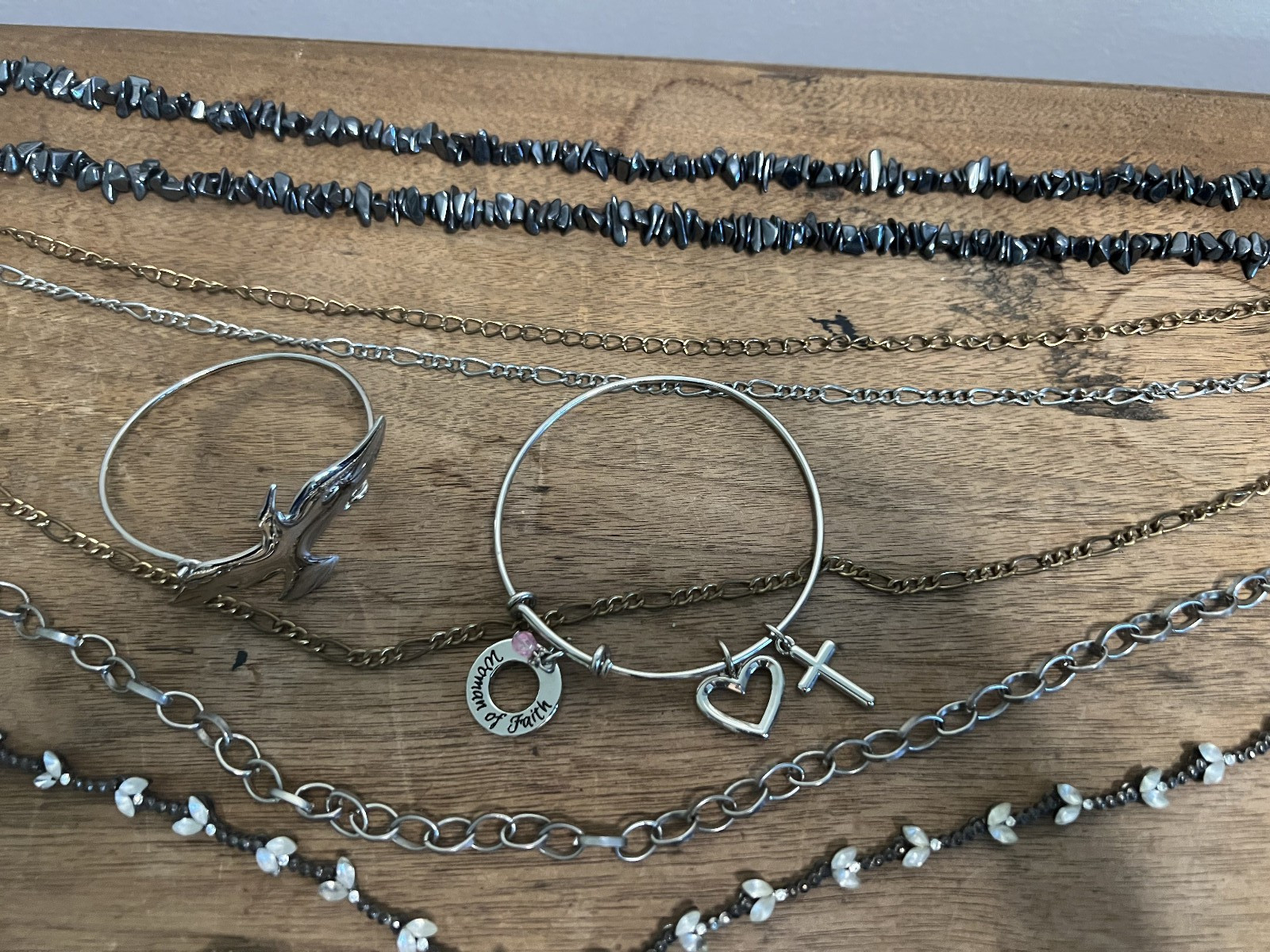 1 lb 3 oz Vintage Costume Jewelry Lot