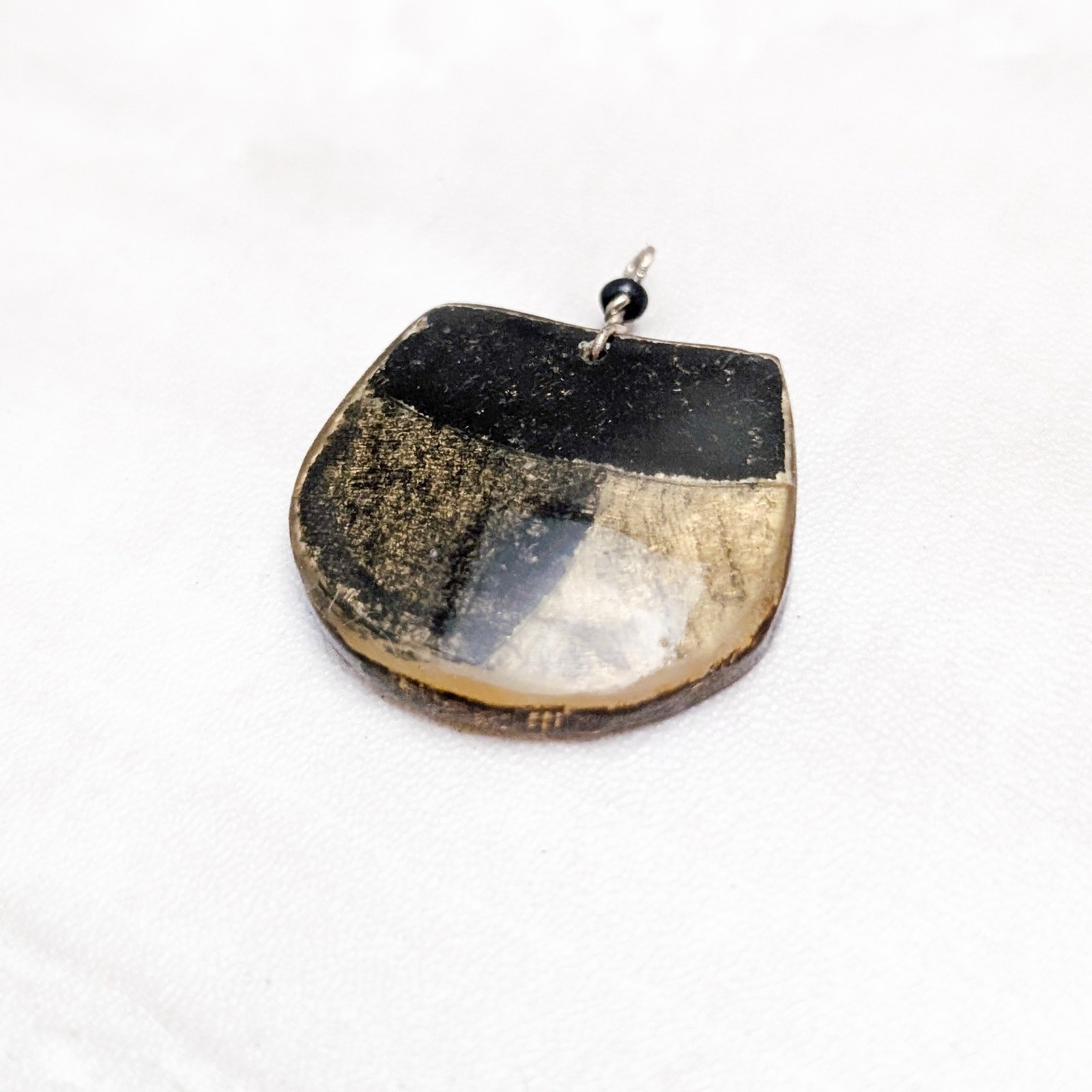 Vintage Pendant Unusual Design and Material – No Chain Included
