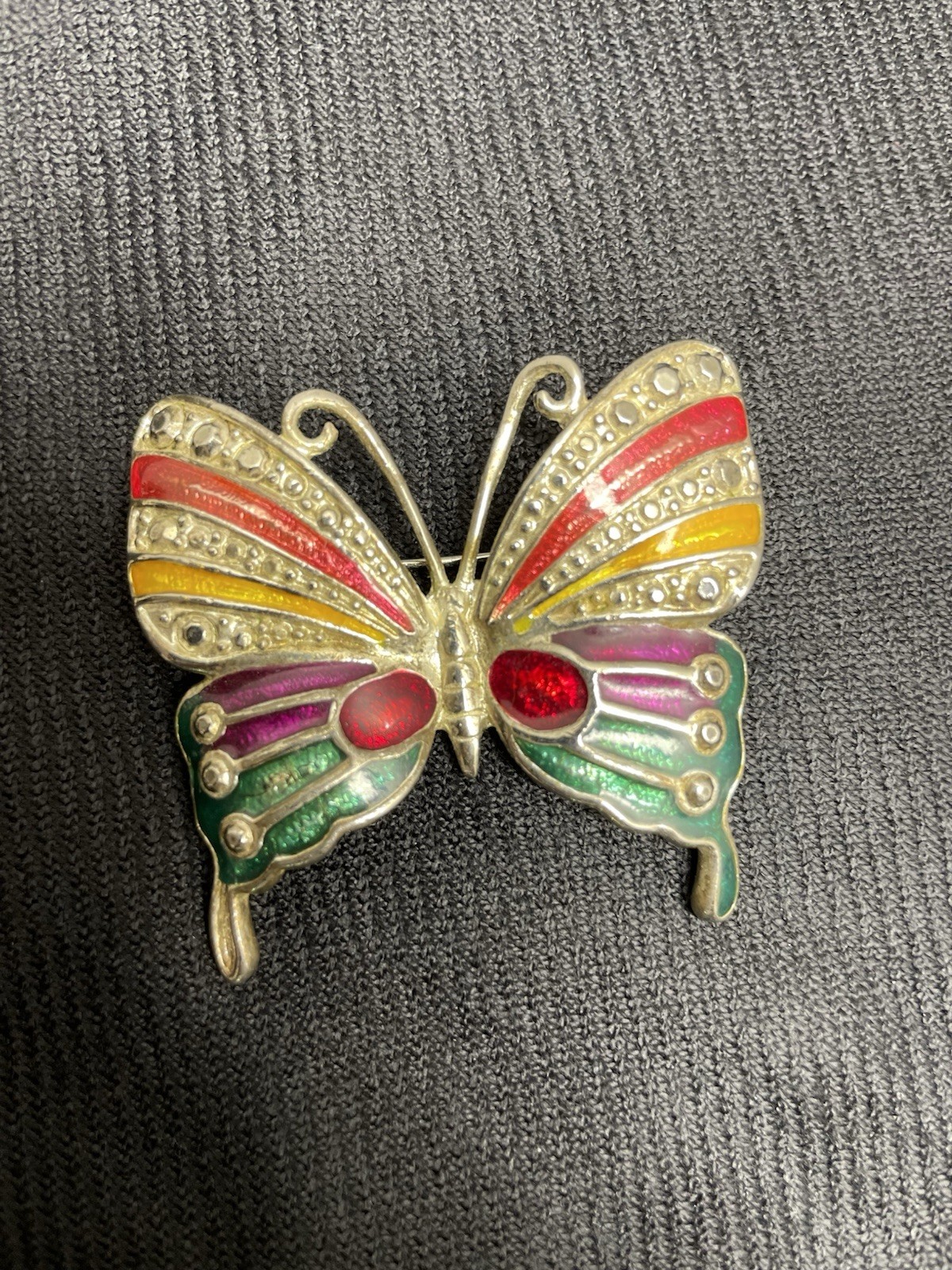Vintage Lot Of Brooches See Pictures Details/Wear