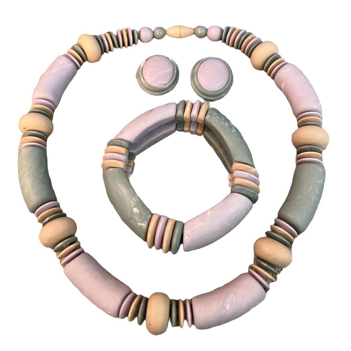 Vintage 1987 Avon “Sun Bleached Colors” Collection Jewelry Set