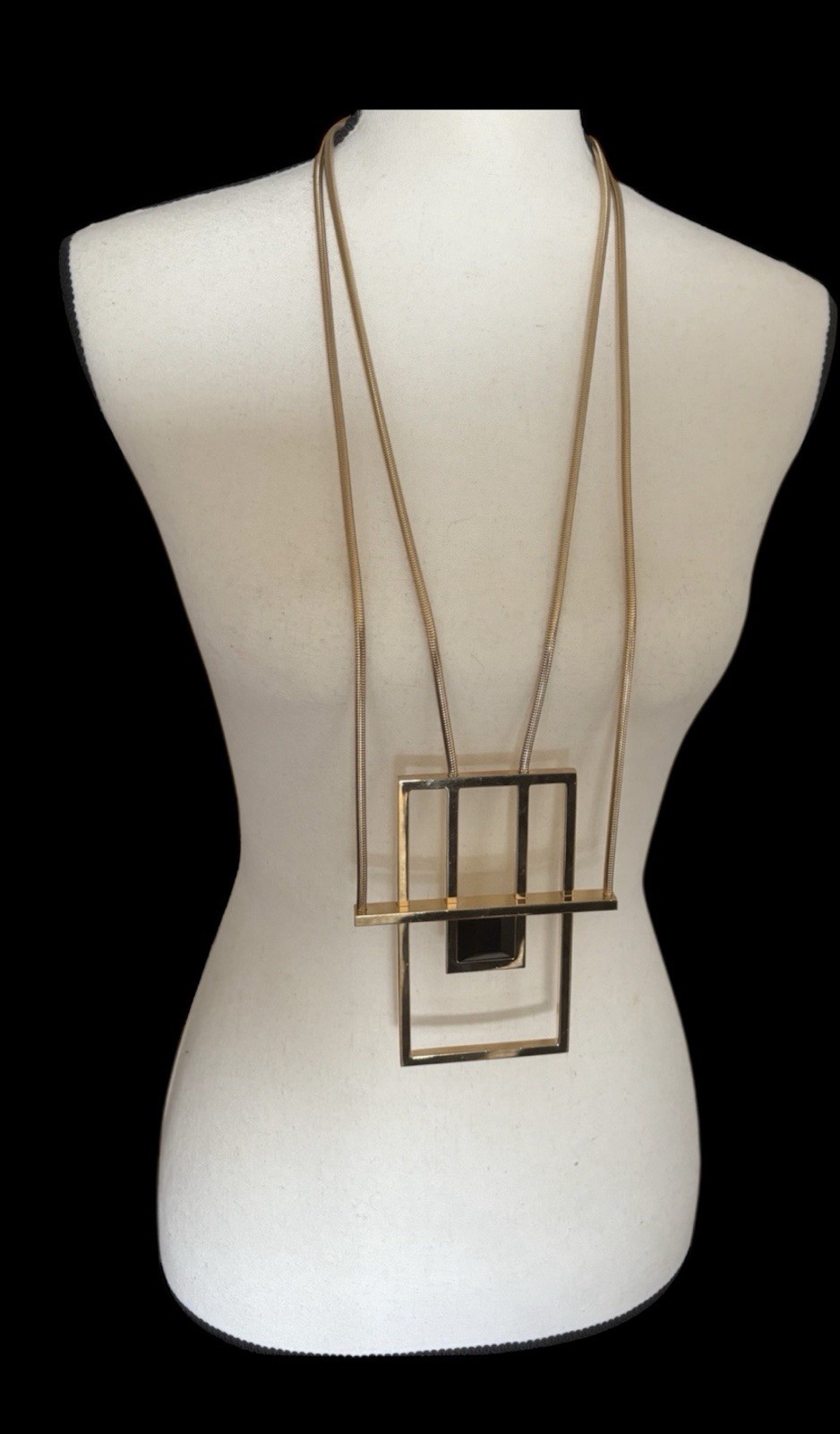 Yves Saint Laurent Opium Vintage Runway Haute Couture Statement Necklace