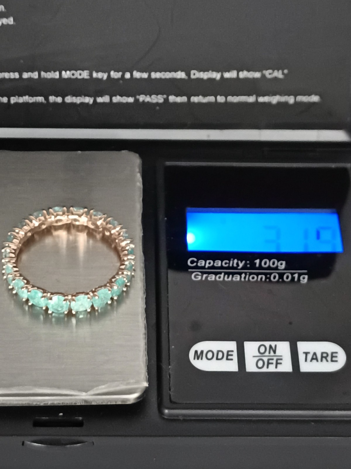Vintage 1990s 14 Ct Rolled Gold Frosted Emerald Ring Size UK U US 10 Hallmarked