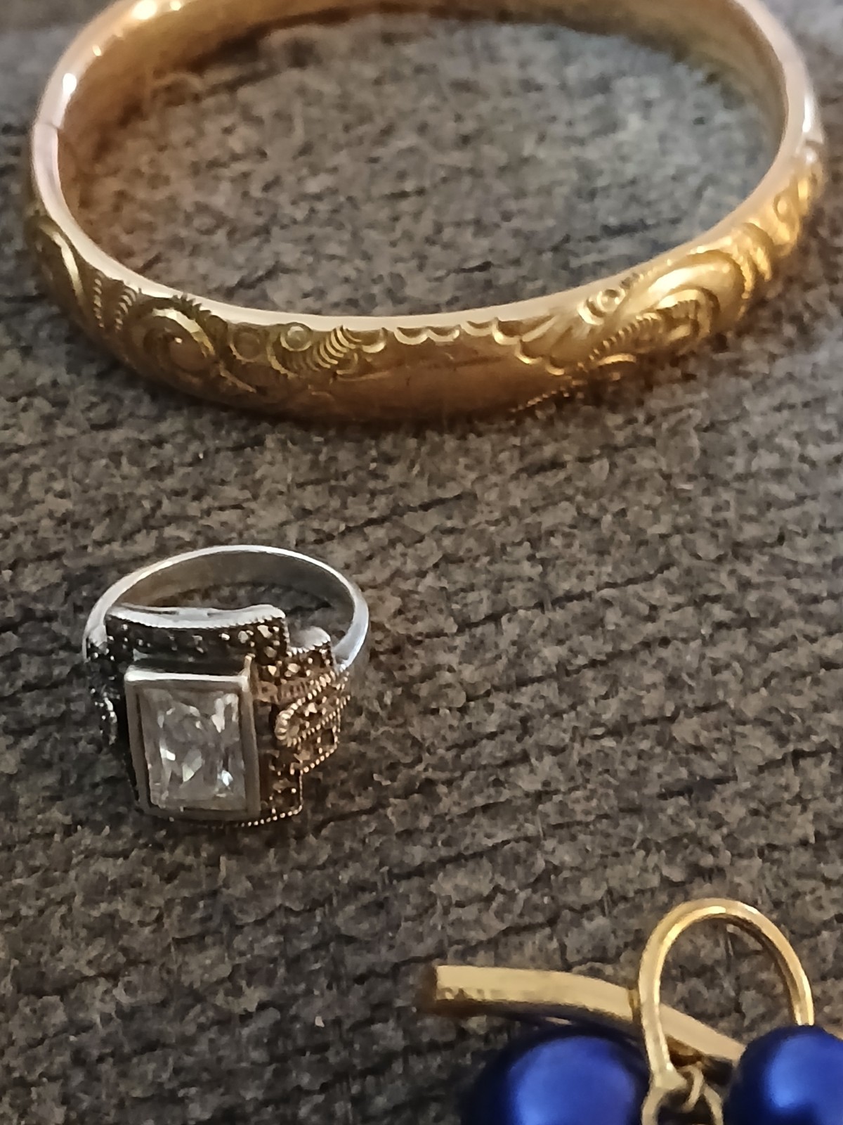 Lot of vintage jewelry, 10 k wg, 925, Victorian gold fill, 8 various pieces