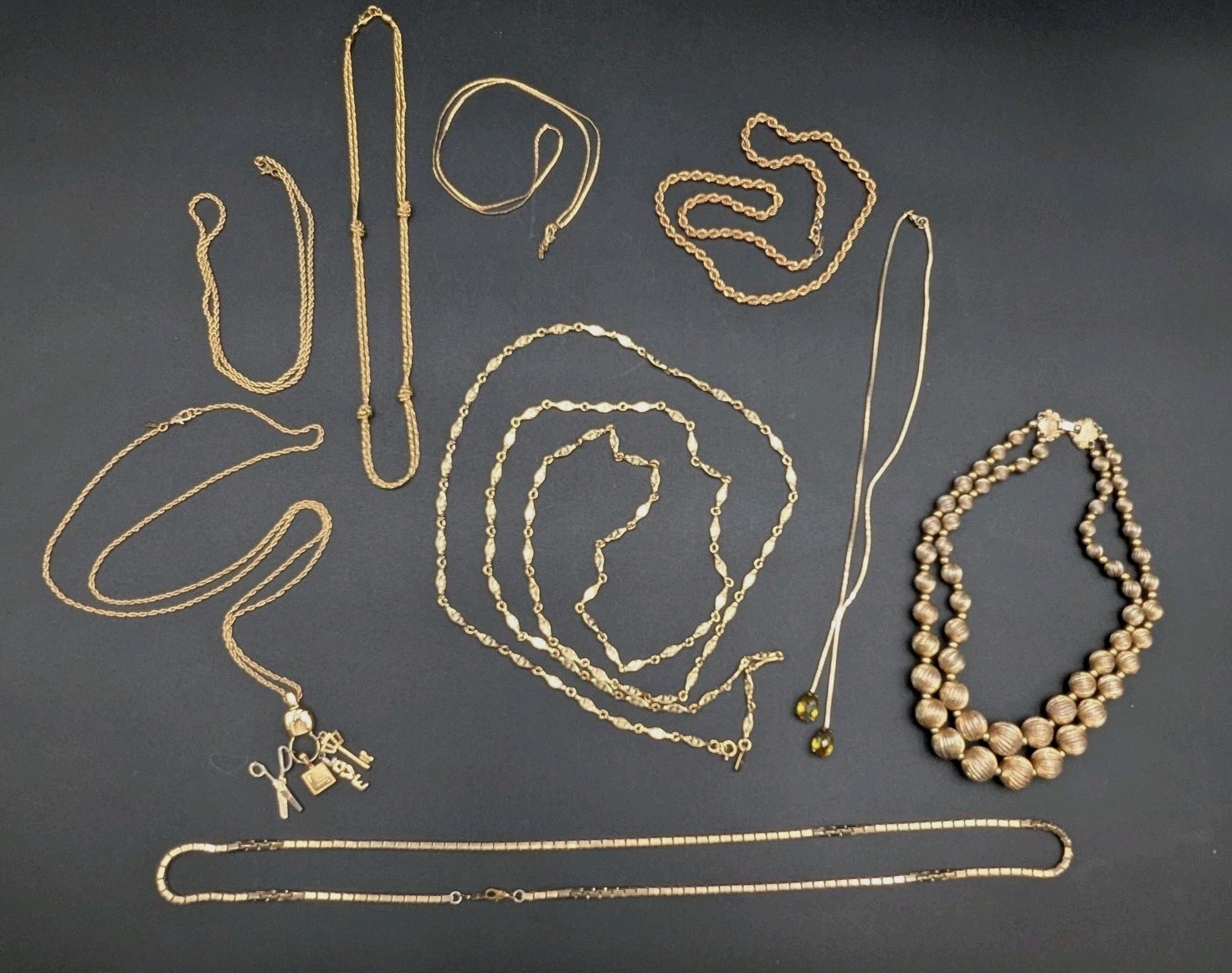 Lot of 17 Monet Jewelry VTG To Modern Pieces (Brooches Bracelet Charm Necklace)