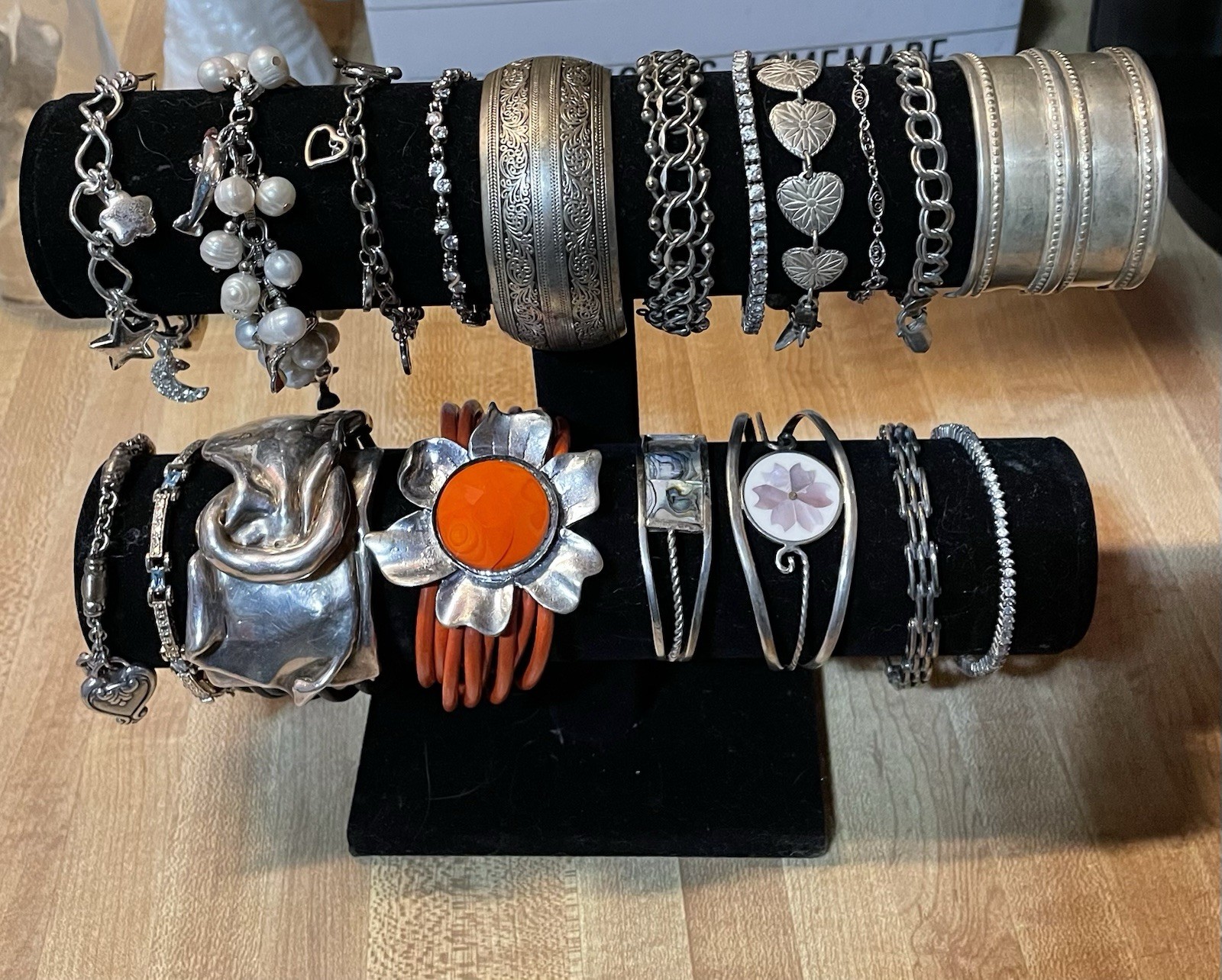 Vintage Mixed Estate Jewelry Mystery Lot – One Gallon Bag – 925 SILVER INCLUDED!