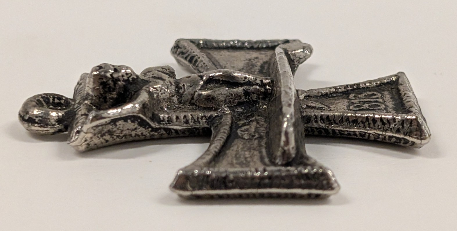 Vintage 1960s Ed “Big Daddy” Roth Surfer Maltese Iron Cross Pendant