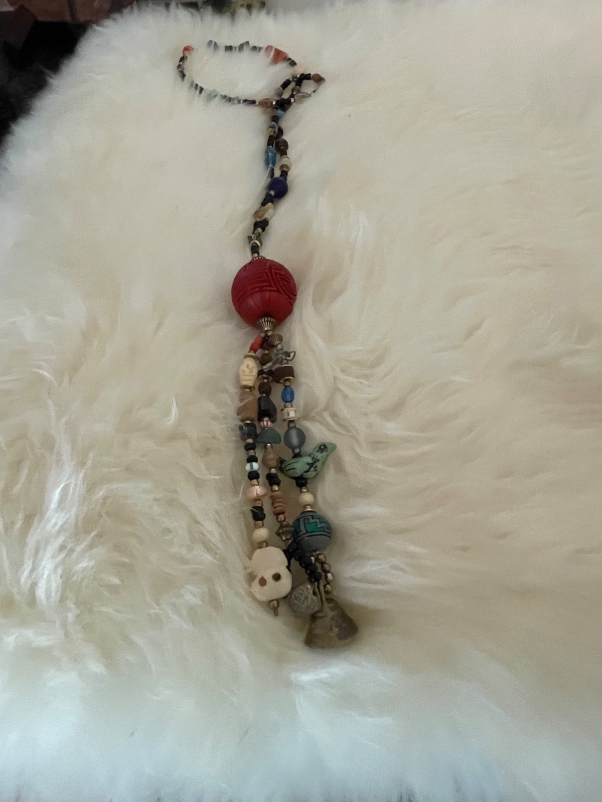 Vintage Necklace – Beads from Around the World