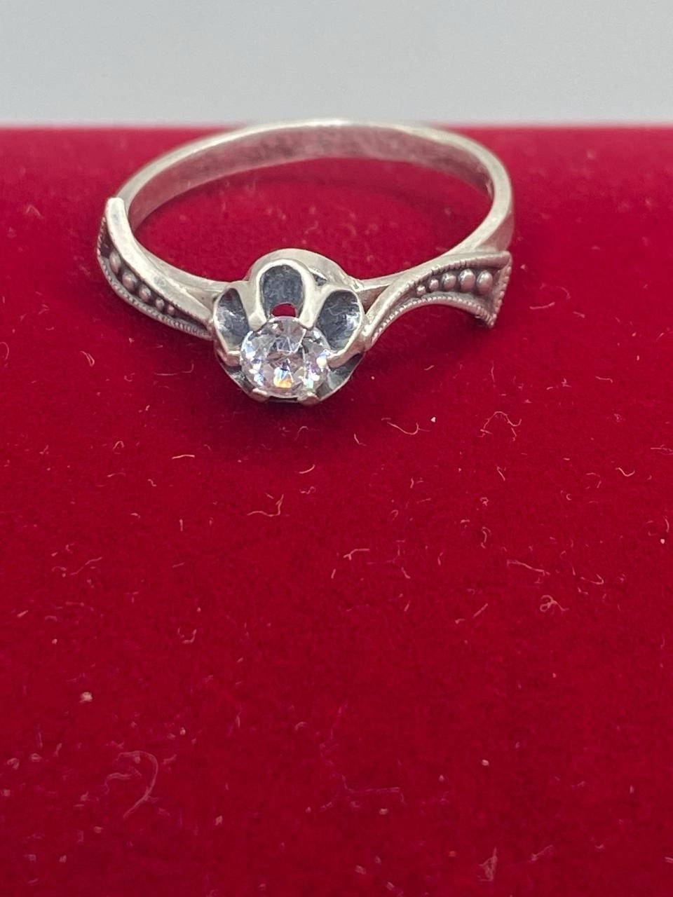 Old Ring Sterling Silver 925 Size 7.5