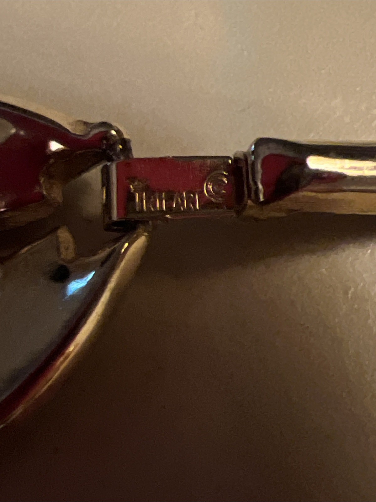 Crown Trifari Leaf Bracelet