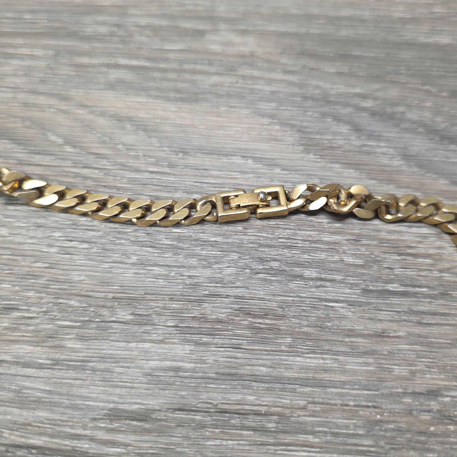 Monet Link Chain Necklace Gold Tone Chunky 32″ Signed Bold Statement Jewelry
