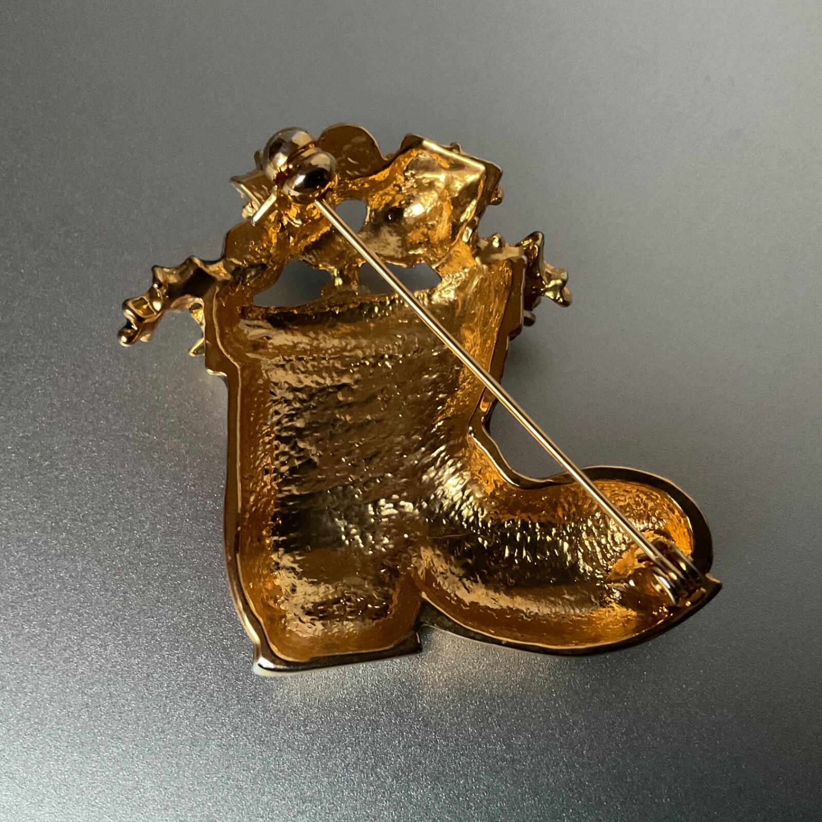 Christmas Holiday Pin Lot Santa Filigree Beard Boot Sleigh Vintage to Modern