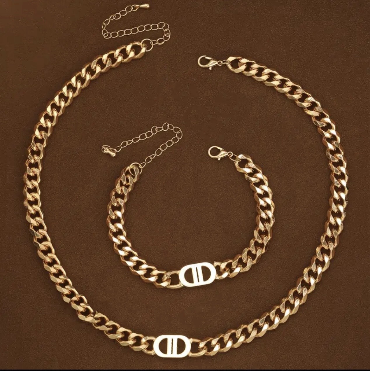 Luxury French Romantic Vintage Style Jewelry Set Elegant Zinc Alloy Necklace