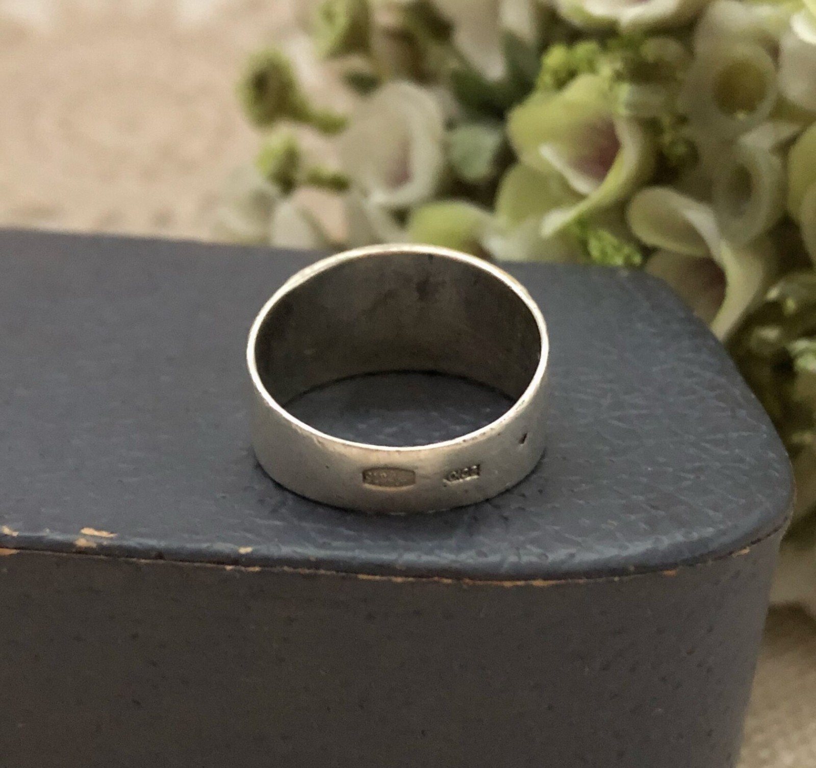 Rare Model Estate Vintage Ring Soviet Silver 875 Rock Crystal Size 6.5 USSR