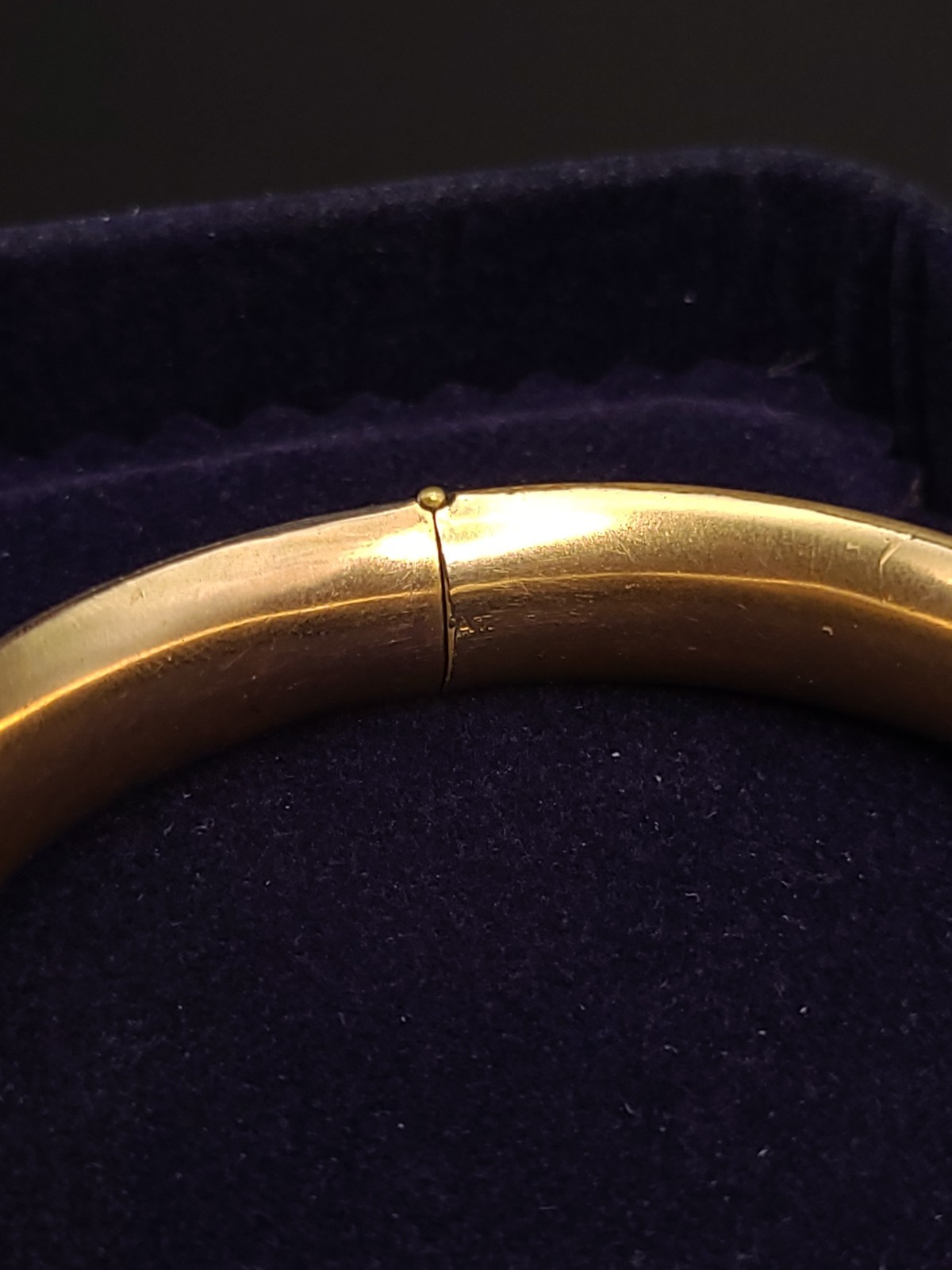 Antique Victorian Gold Filled Lion Head Bangle Bracelet Ruby Paste JMC