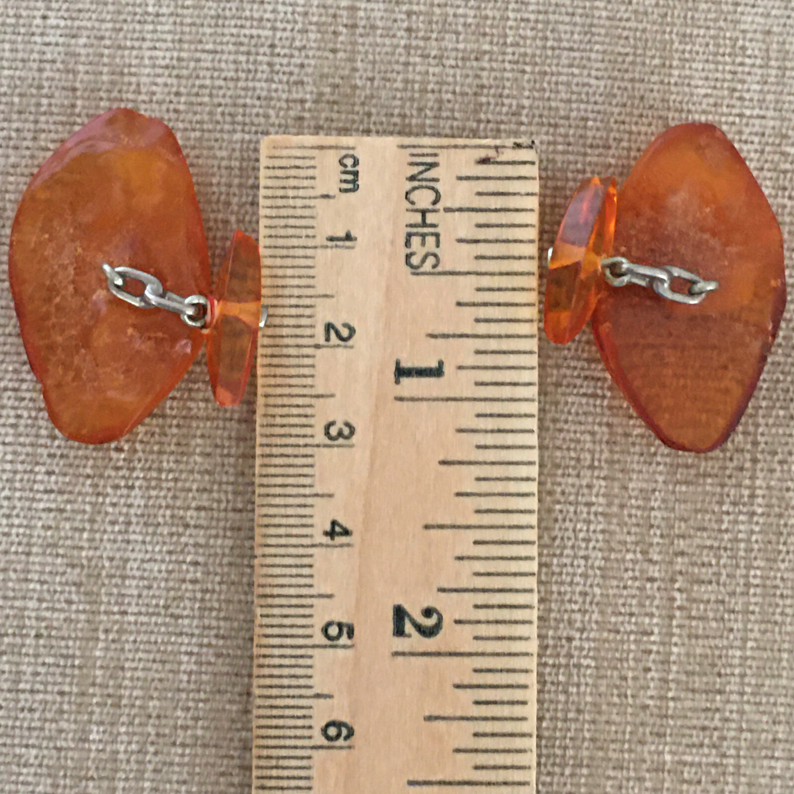 Baltic Amber Cufflinks