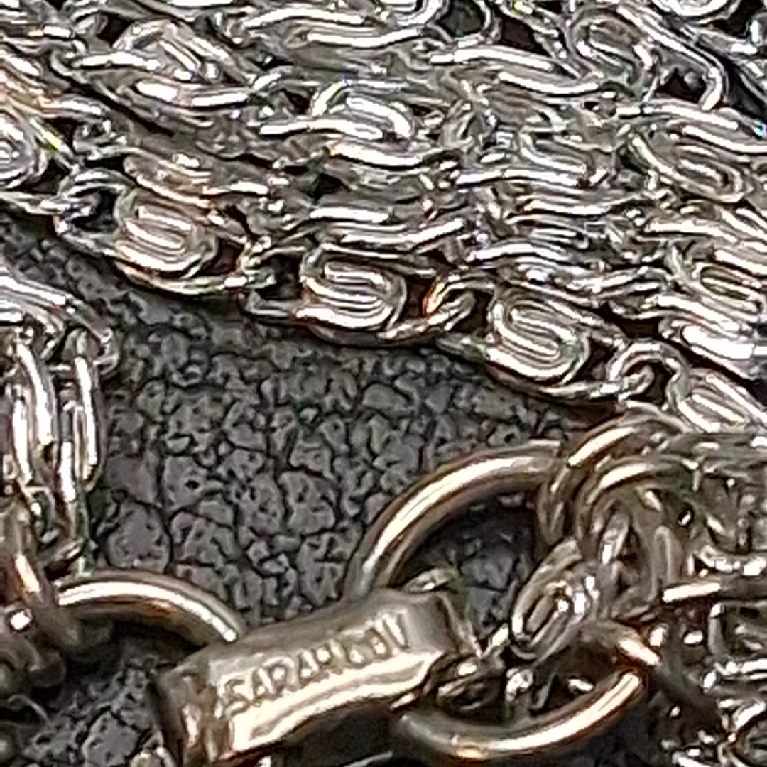Vintage SARAH COVENTRY Multiple Chain Necklace & Clip On Earrings. 17.100