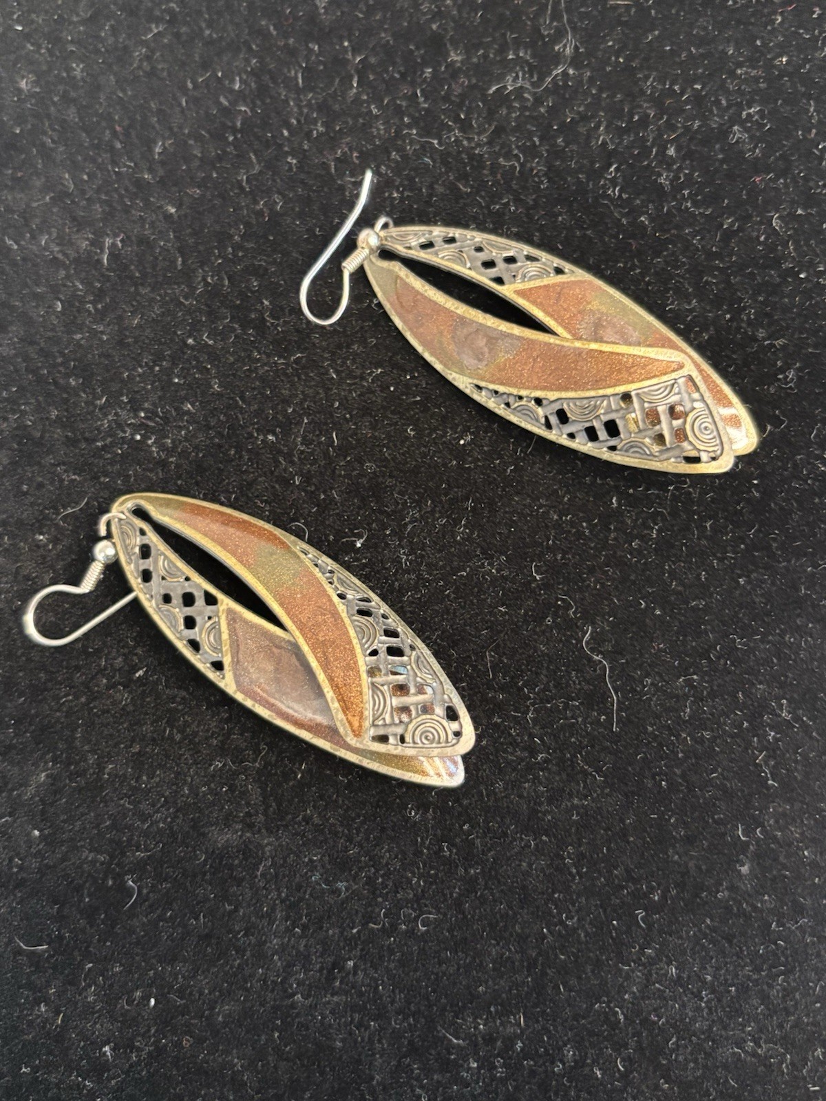 Large Artistic Dangle Earring Vintage Bohemian Earrings