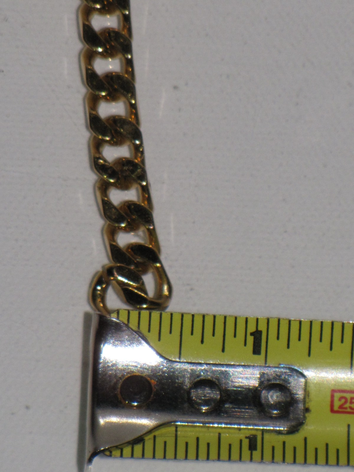 Vintage Speidel USA Personalized ID Bracelet Gold Tone Diamond Accent Mens