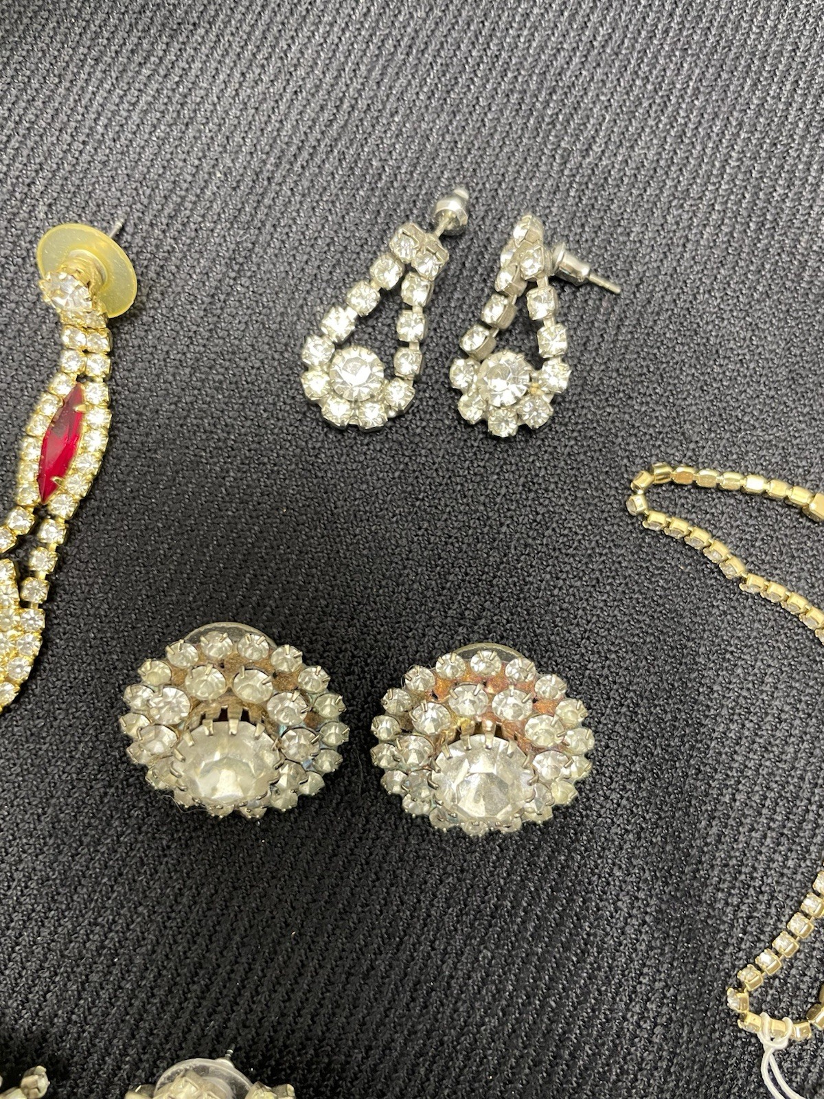 Mixed Lot Costume Jewelry See Pictures Wear/Details