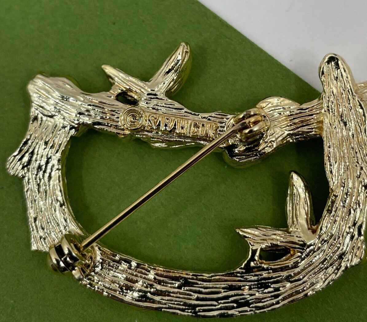 Vintage Sara Coventry Brooch Flower Wreath Leaf Lot of 5 Brooches Pins Jewelry