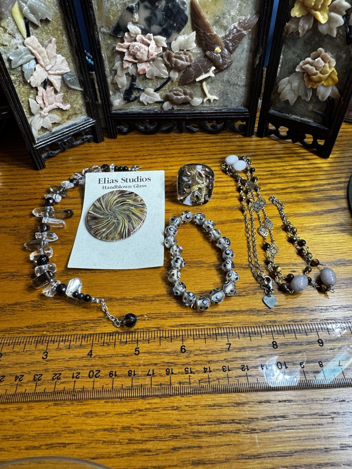 Earth-tone Wearable Costume Jewelry Lot