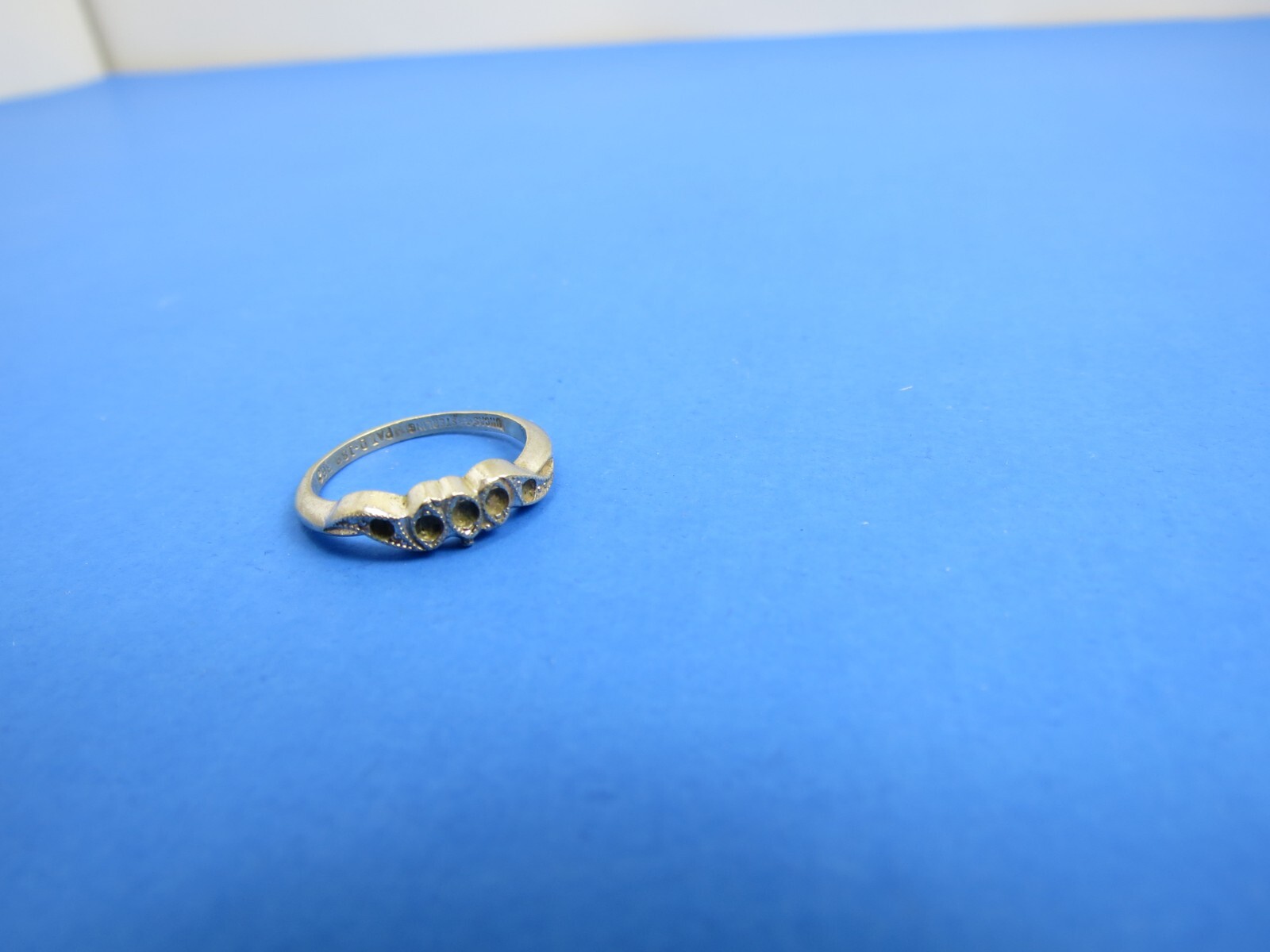 Uncas Sterling Silver 925 Ring Size 6 No Stone