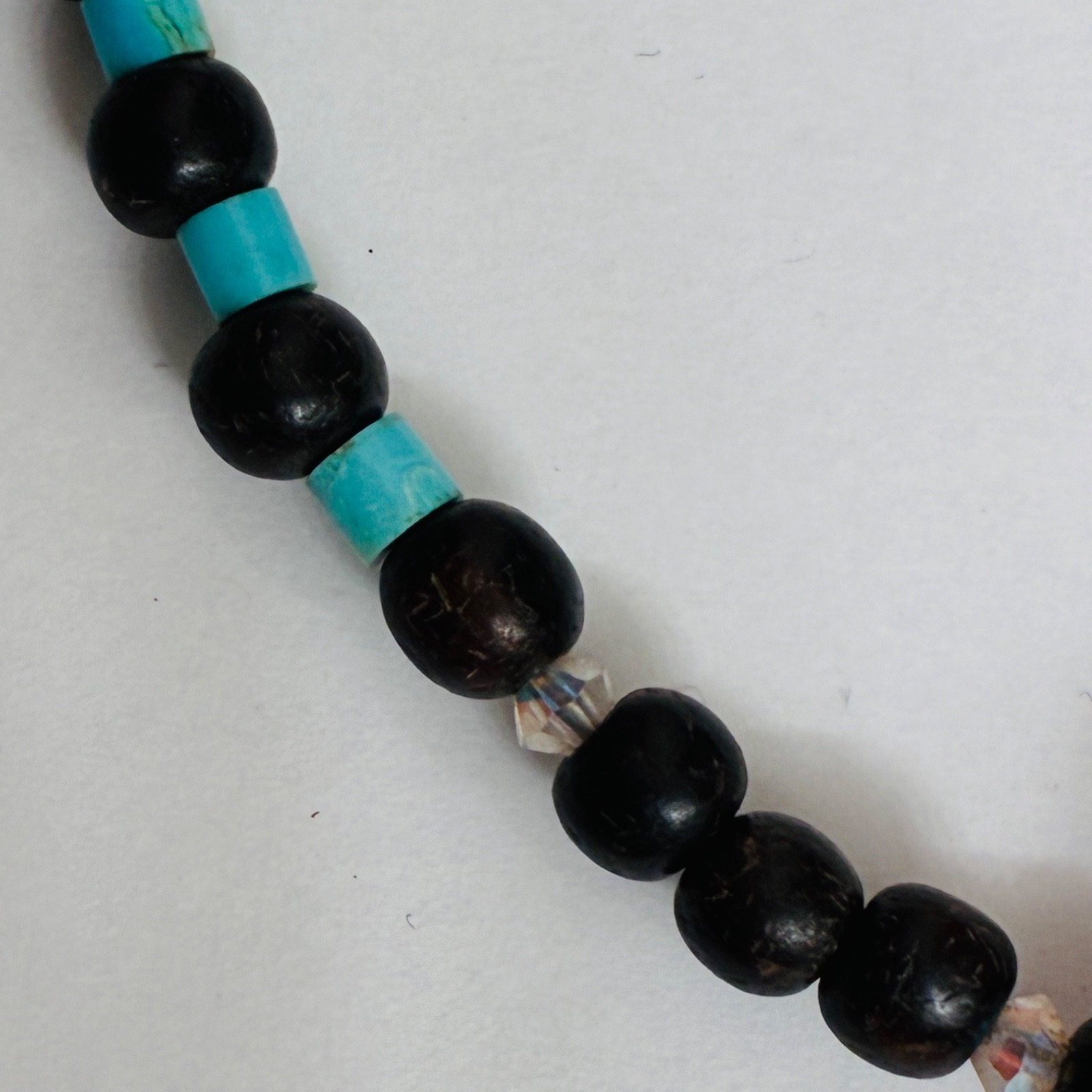 Red Cinnabar Turquoise Necklace