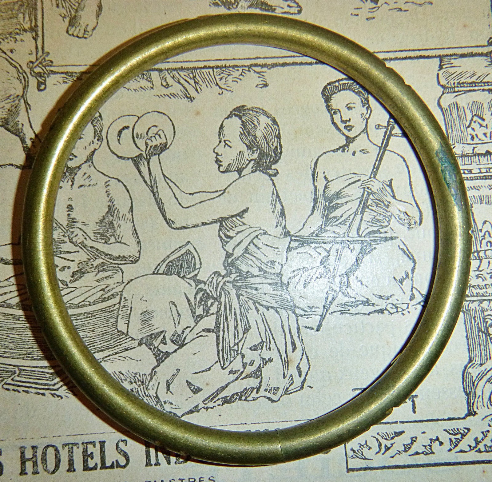 CUA HILL TRIBE – C C C – BRASS BRACELET – Vietnam War – US Special Forces, P.3