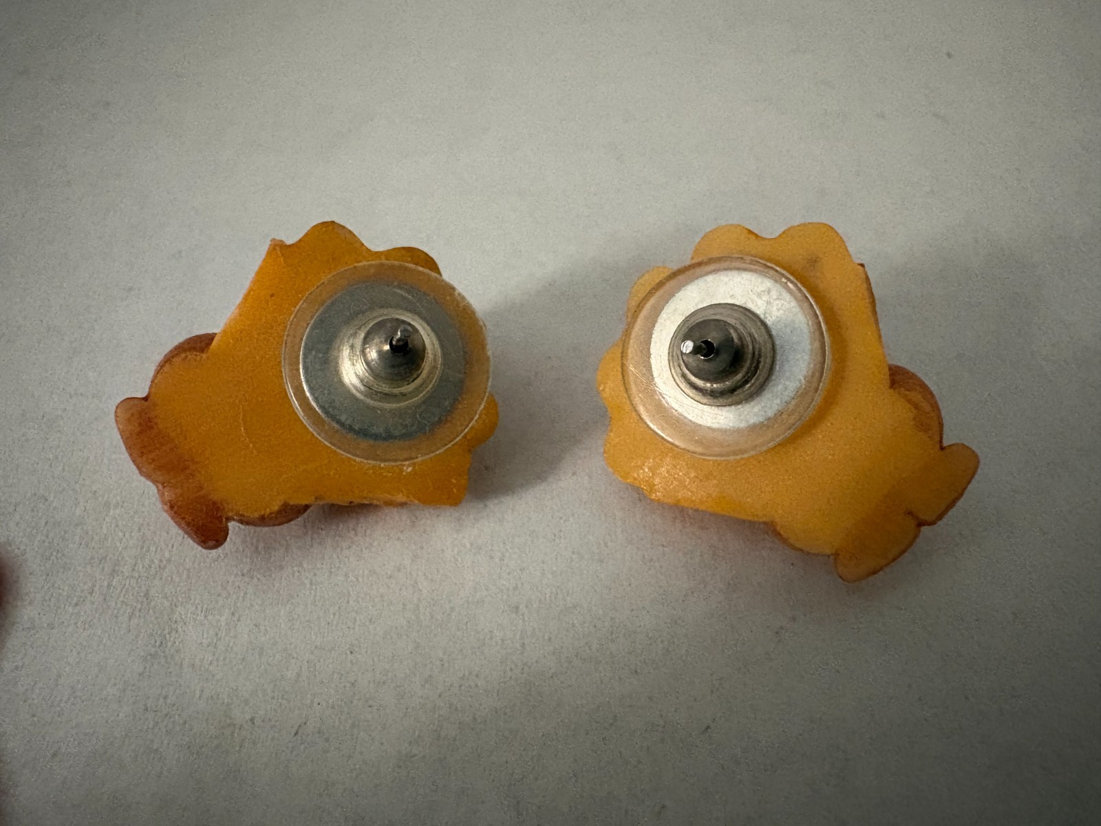 Vintage Pilgrim Turkey Earrings Plastic