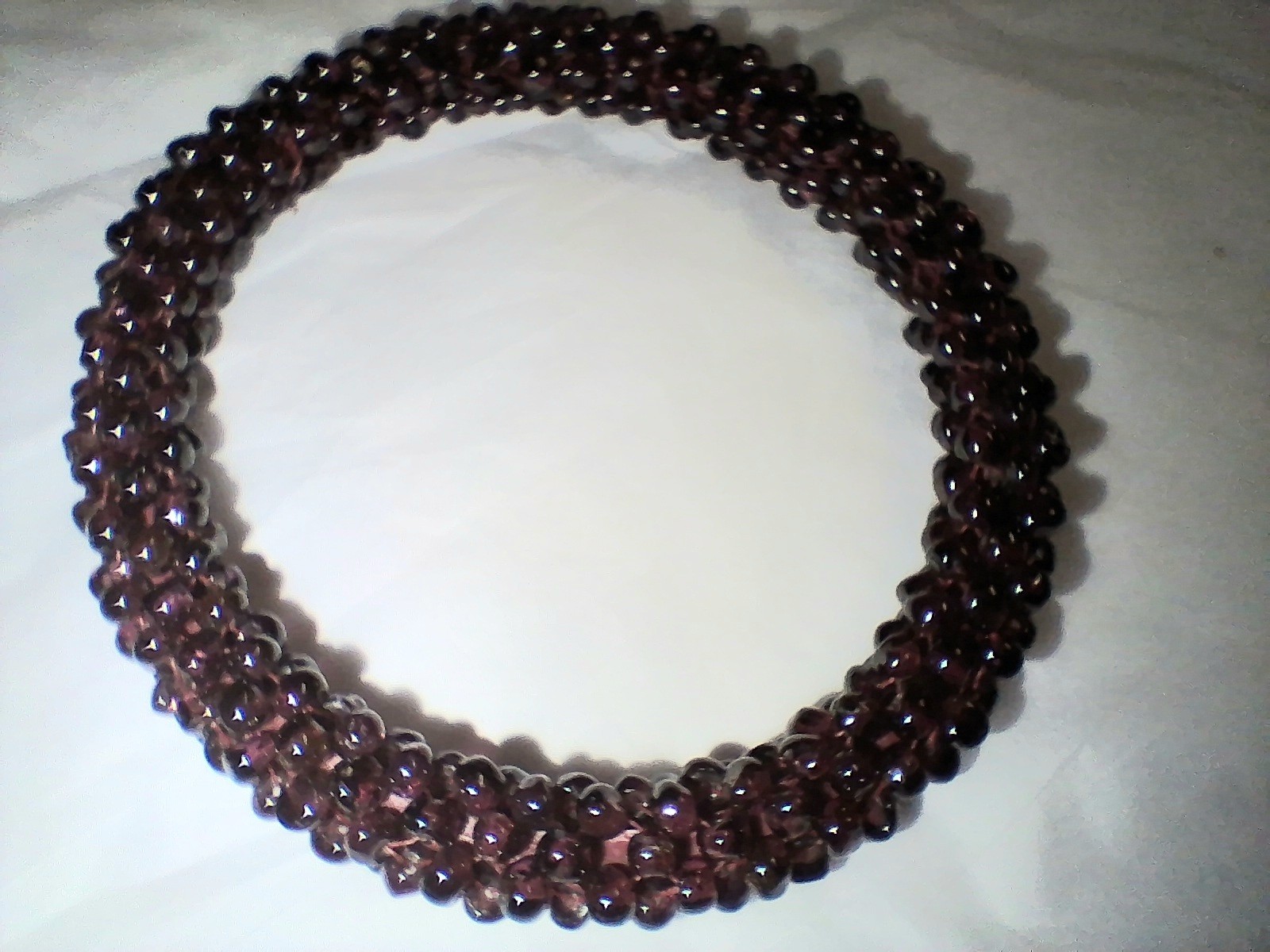 Vintage Bohemian Garnet Necklace, Natural Garnet & Bohemian Garnet Bracelet Lot