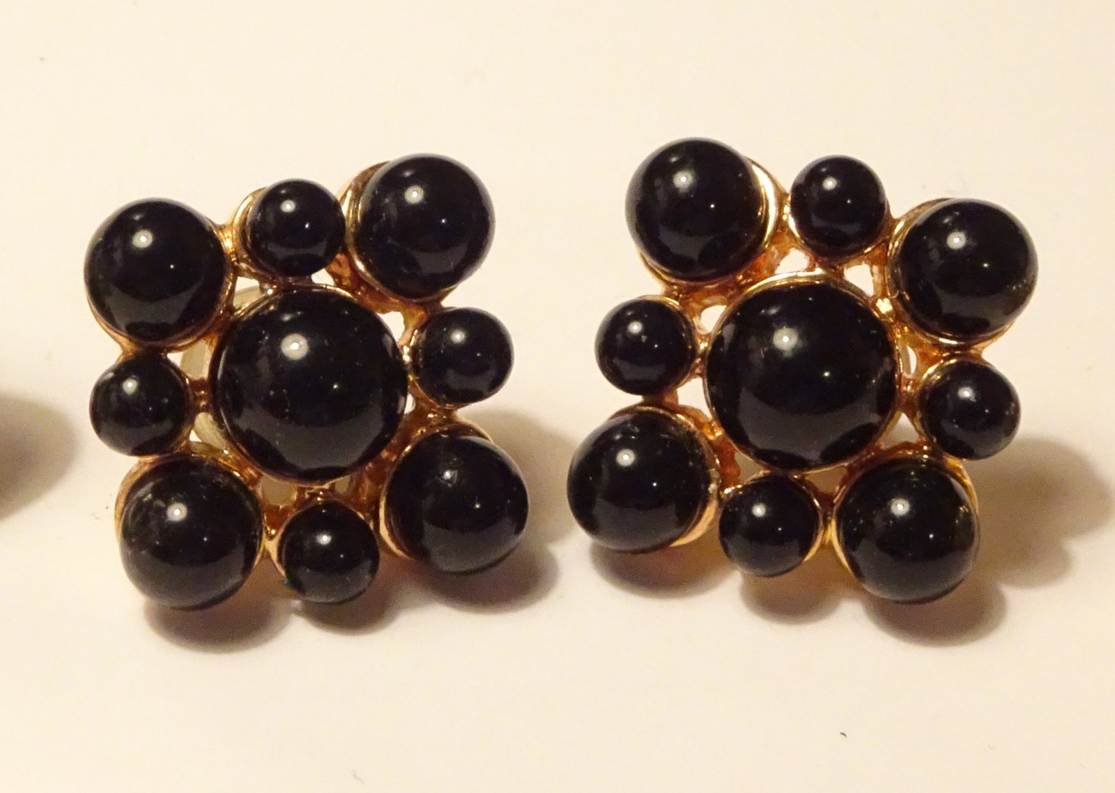 Signed Napier Earrings Lot of 3 Vintage Clip Screw On and Pierced