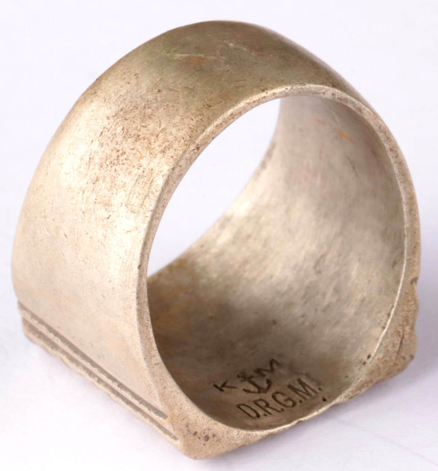 Ring The Kiss Image style PETER BEHRENS Der Kuss Motive 1898 Vintage jewelry Art