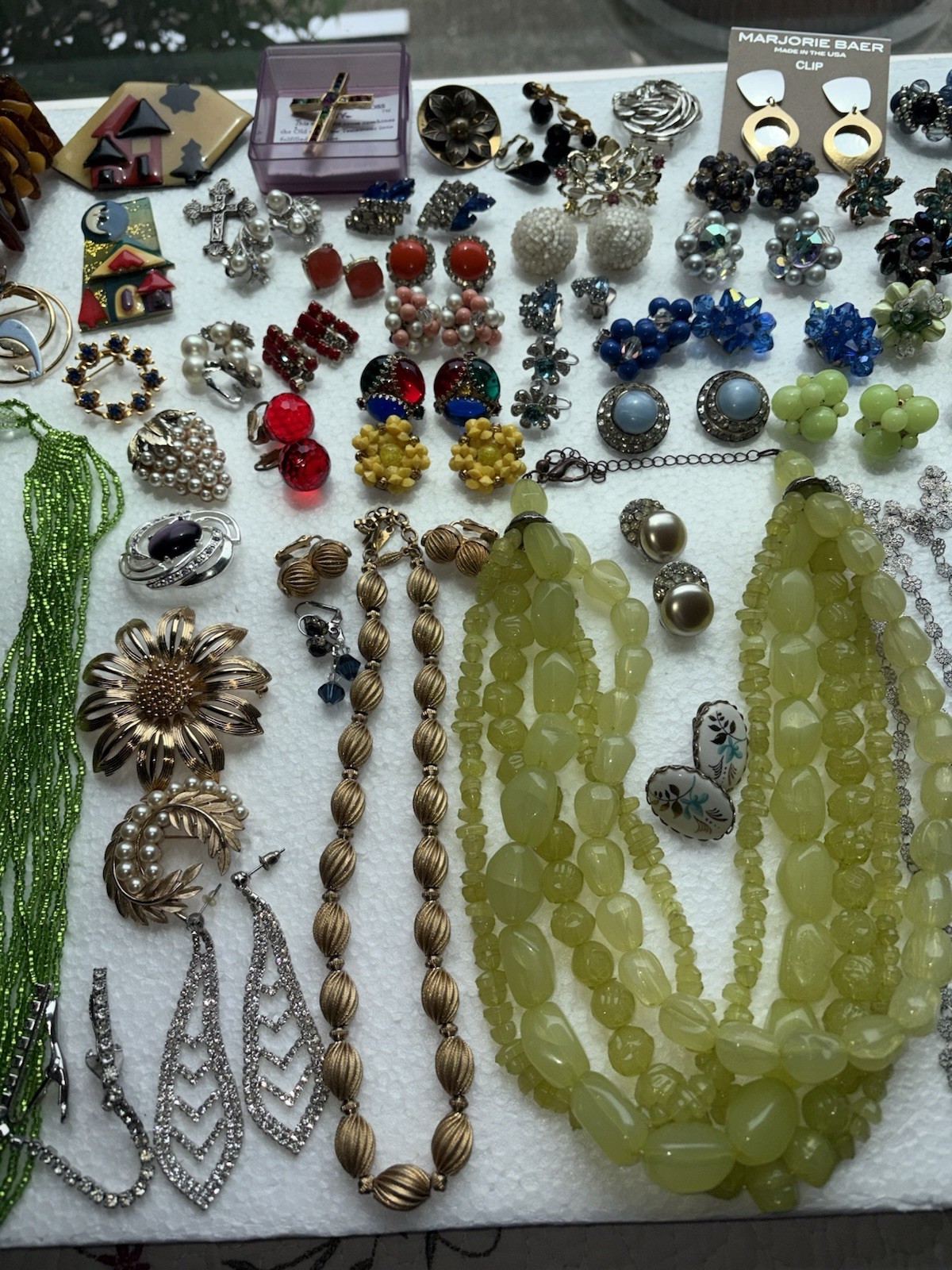 Vintage Jewelry Lot Trifari Bogoff Coro By David Warner Kramer Krementz Juliana