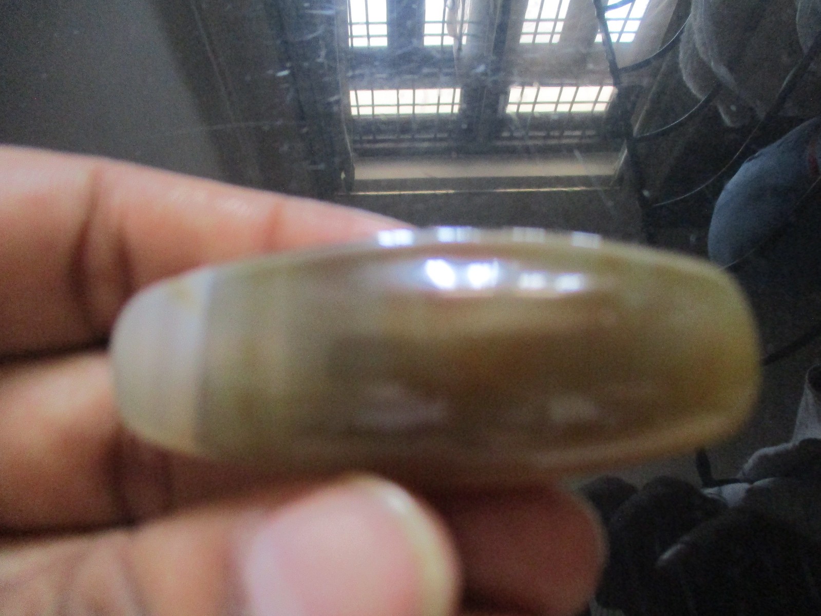 Sulamani Elongated Bead Agate Antique 52 * 21 mm, 41.61 Gms