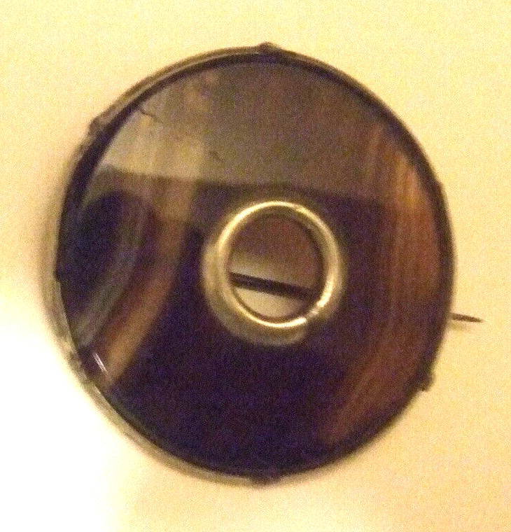 Scottish Agate Pin Estate Jewelry from United Kingdom