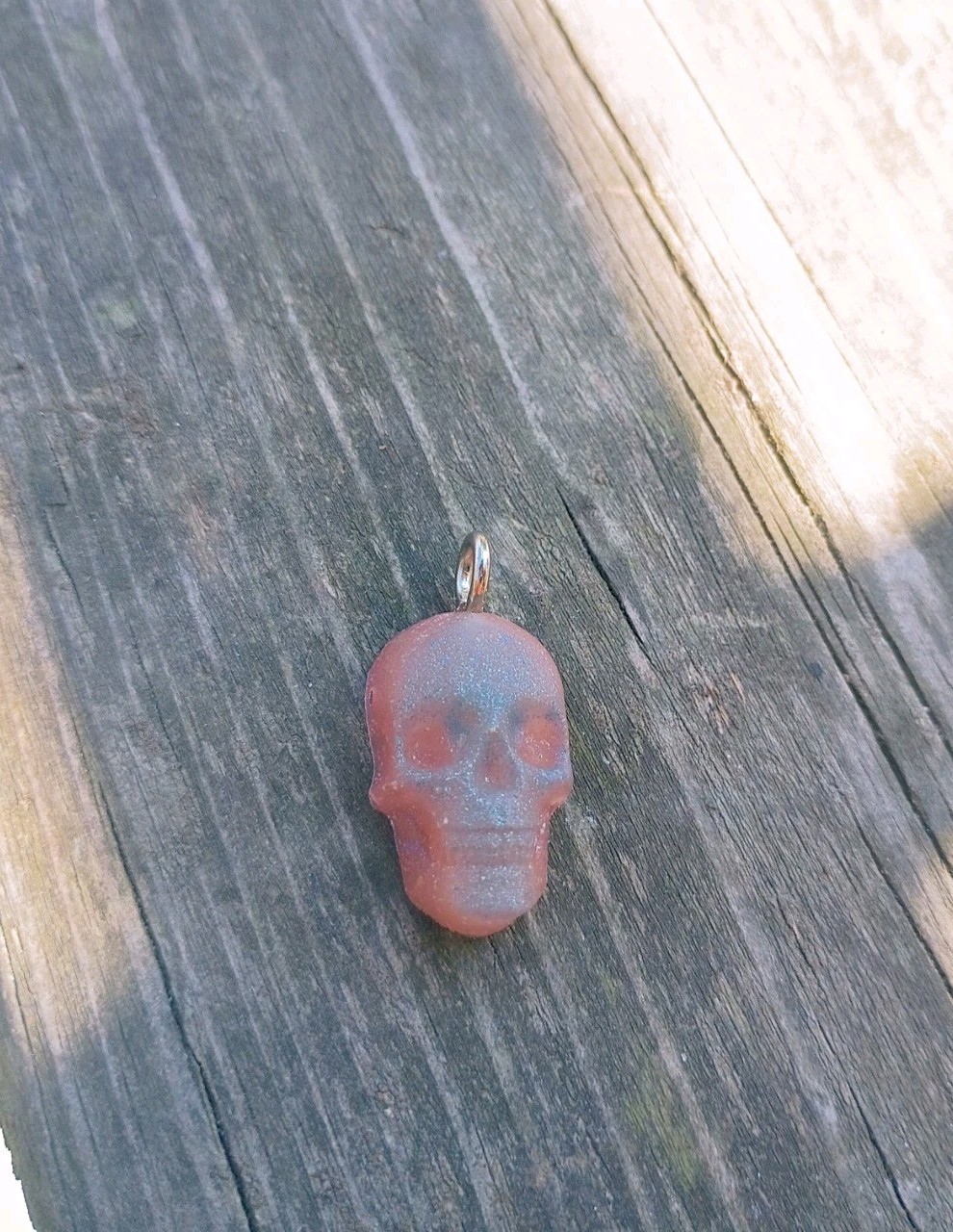 gummy color- Skull Charm Pendant – Unisex Adults Skeletons & Skulls Theme