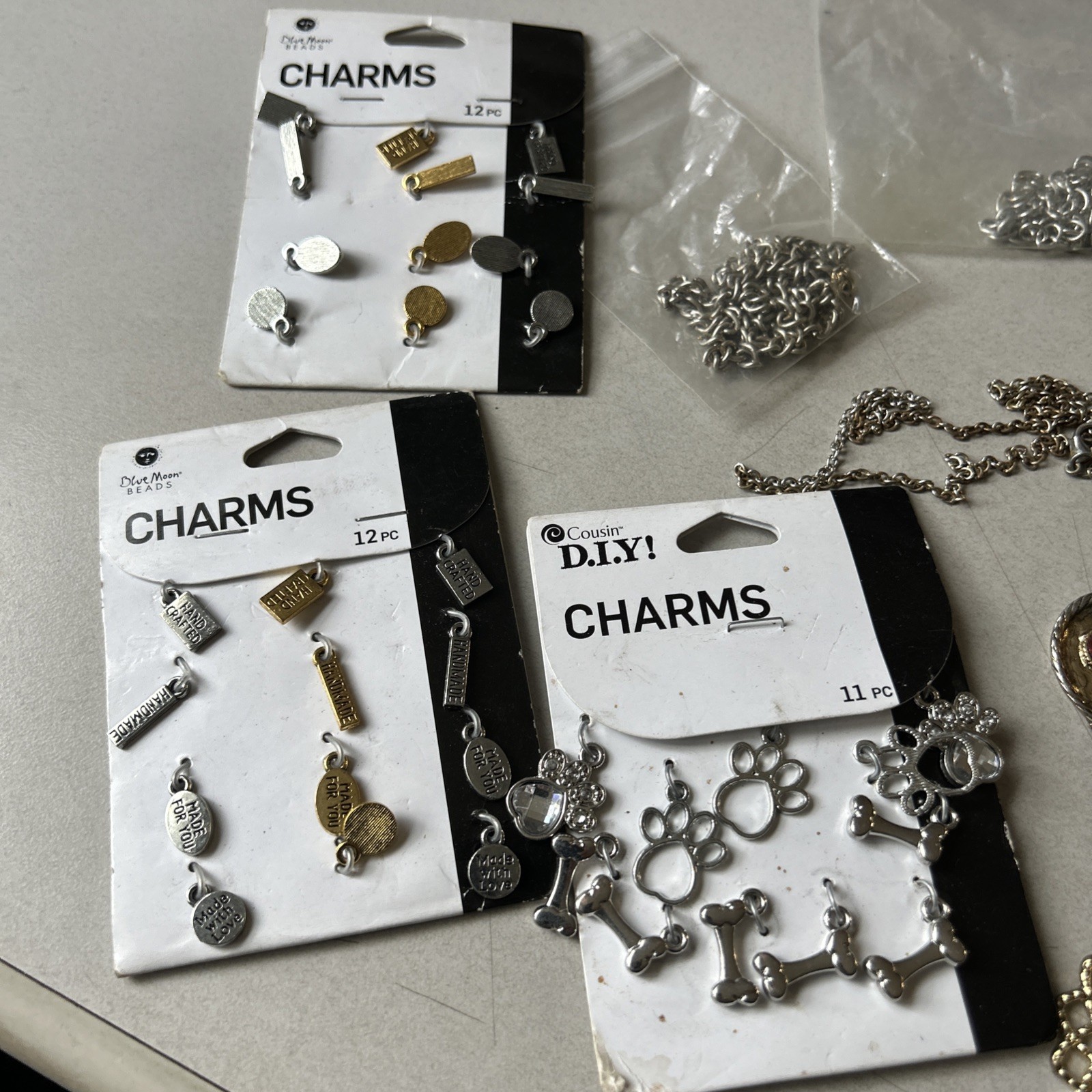 Vintage & Modern Pendants & Charms Lot