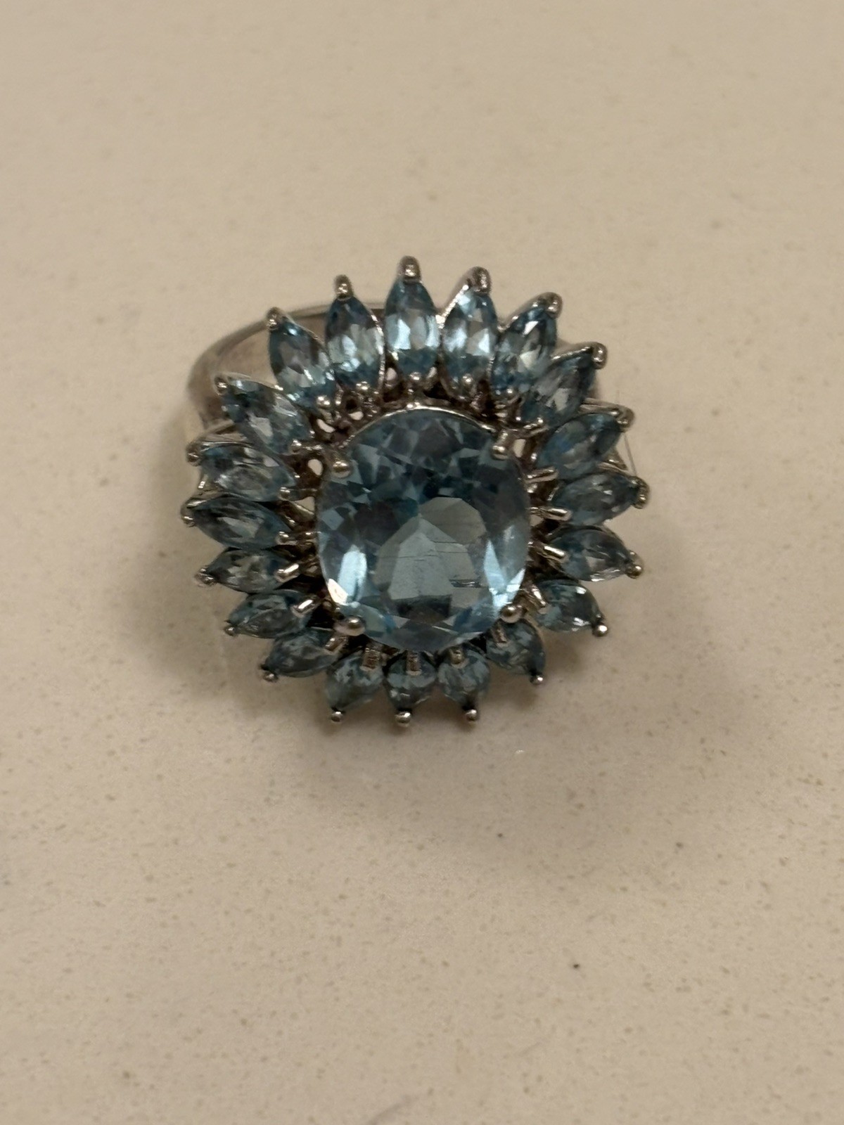 Sterling Silver Blue Topaz